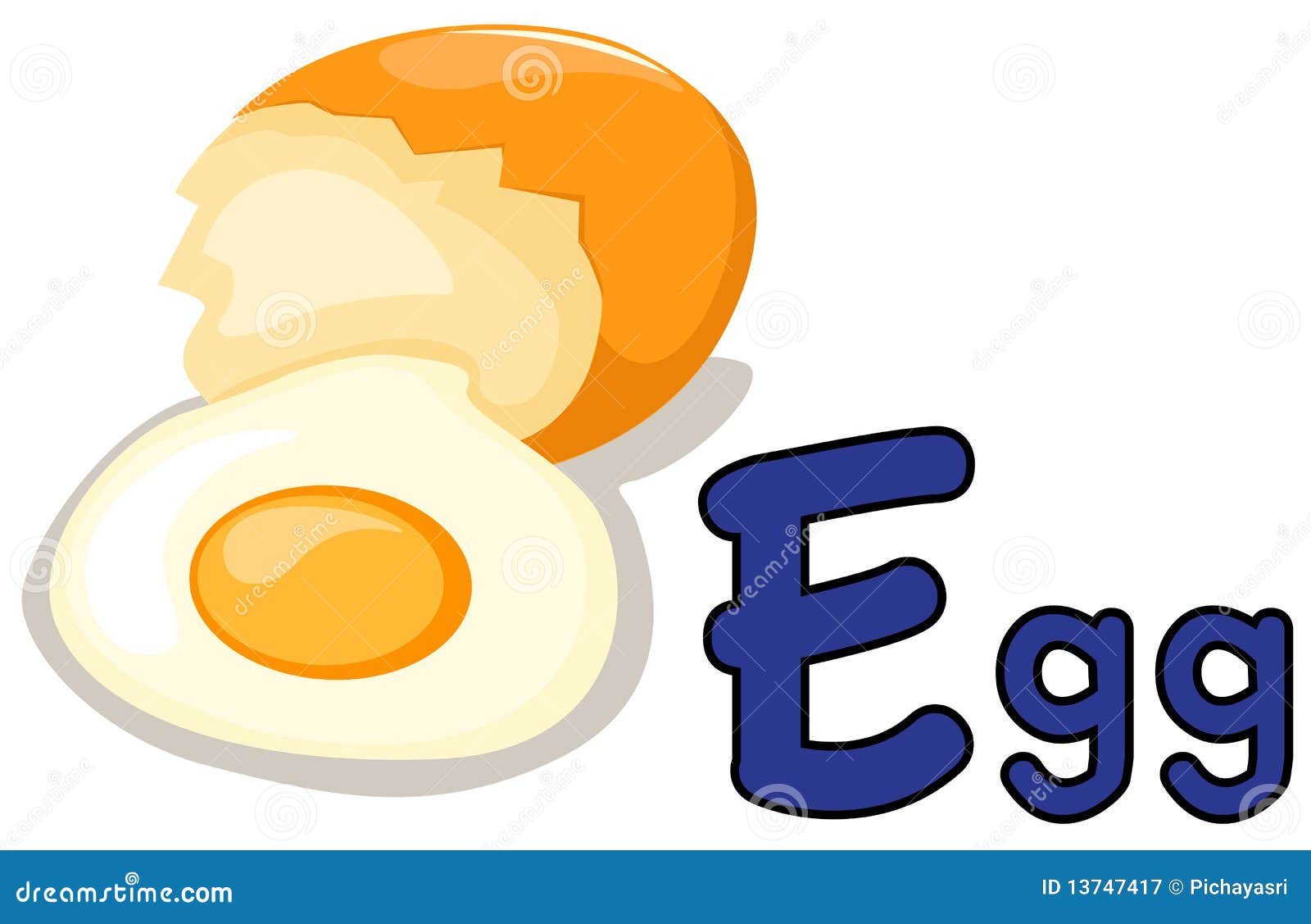 Letter E Eggs