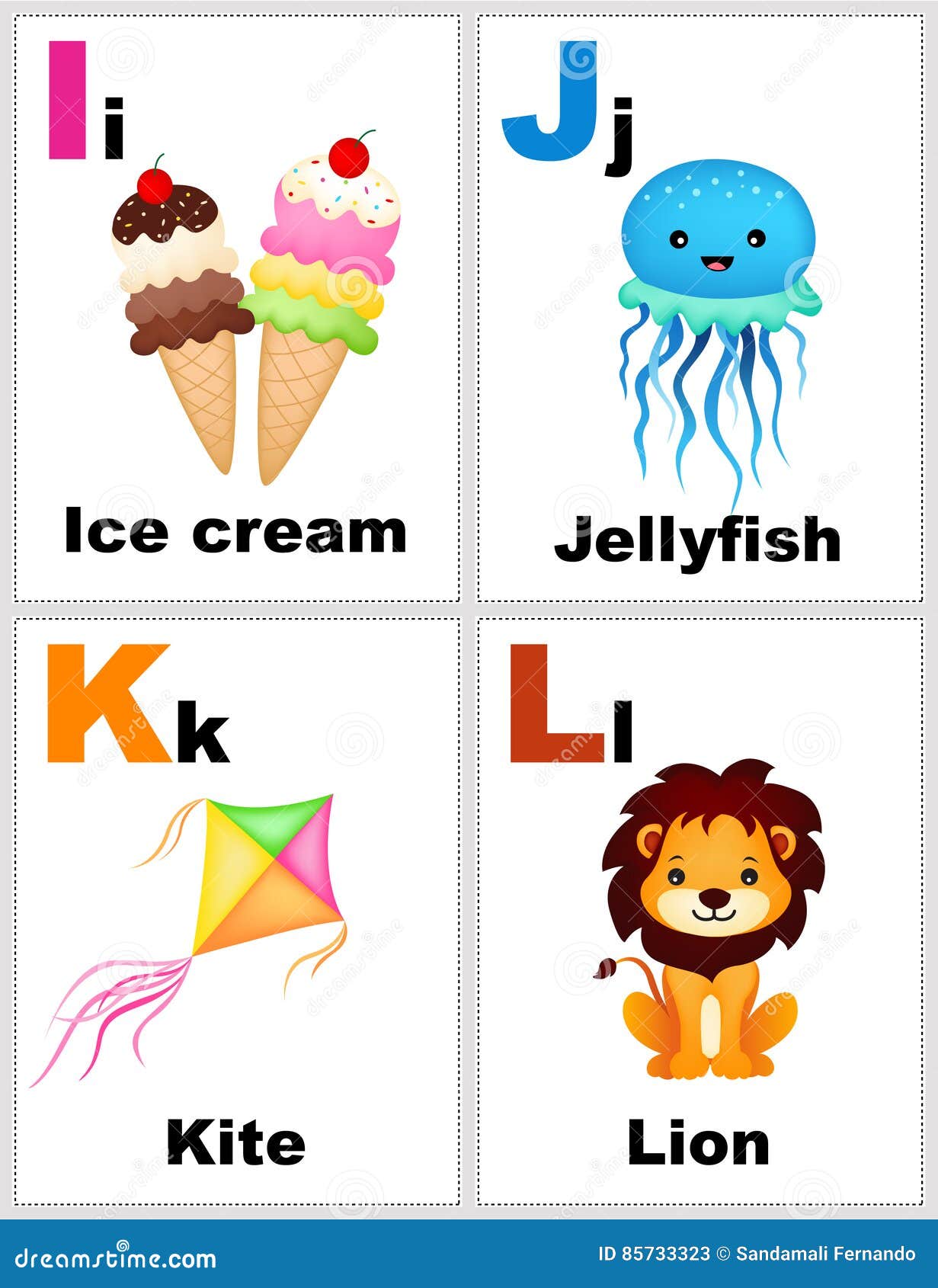 alphabet flashcards