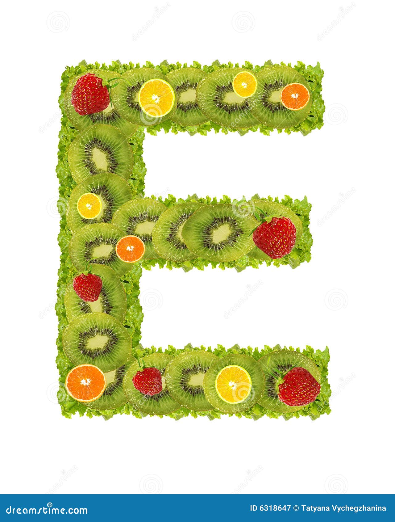 Fruit Commencant Par La Lettre E Alphabet from fruit - E stock illustration. Illustration of design