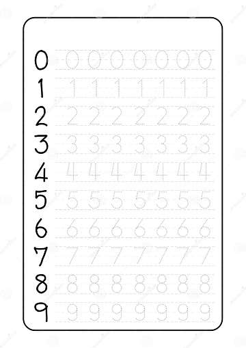 Alphabet Letters Tracing Worksheet with Alphabet Letters. Number ...