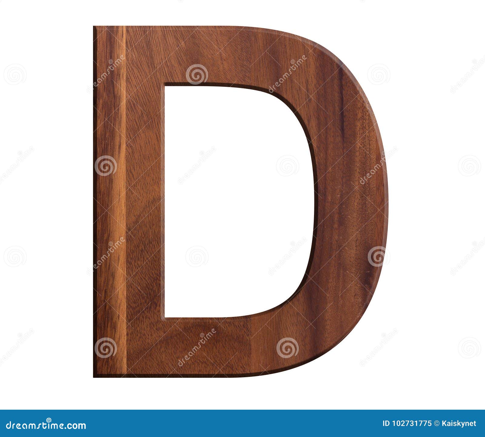 Alphabet Letters Wooden on a White Background Stock Image - Image of ...