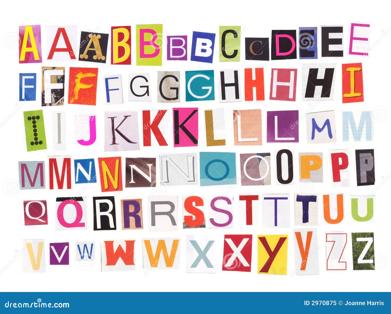 Alphabet Magazine Cutouts Photos Free Royalty Free Stock Photos From Dreamstime