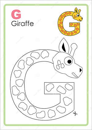  G Is For Giraffe Craft Template 