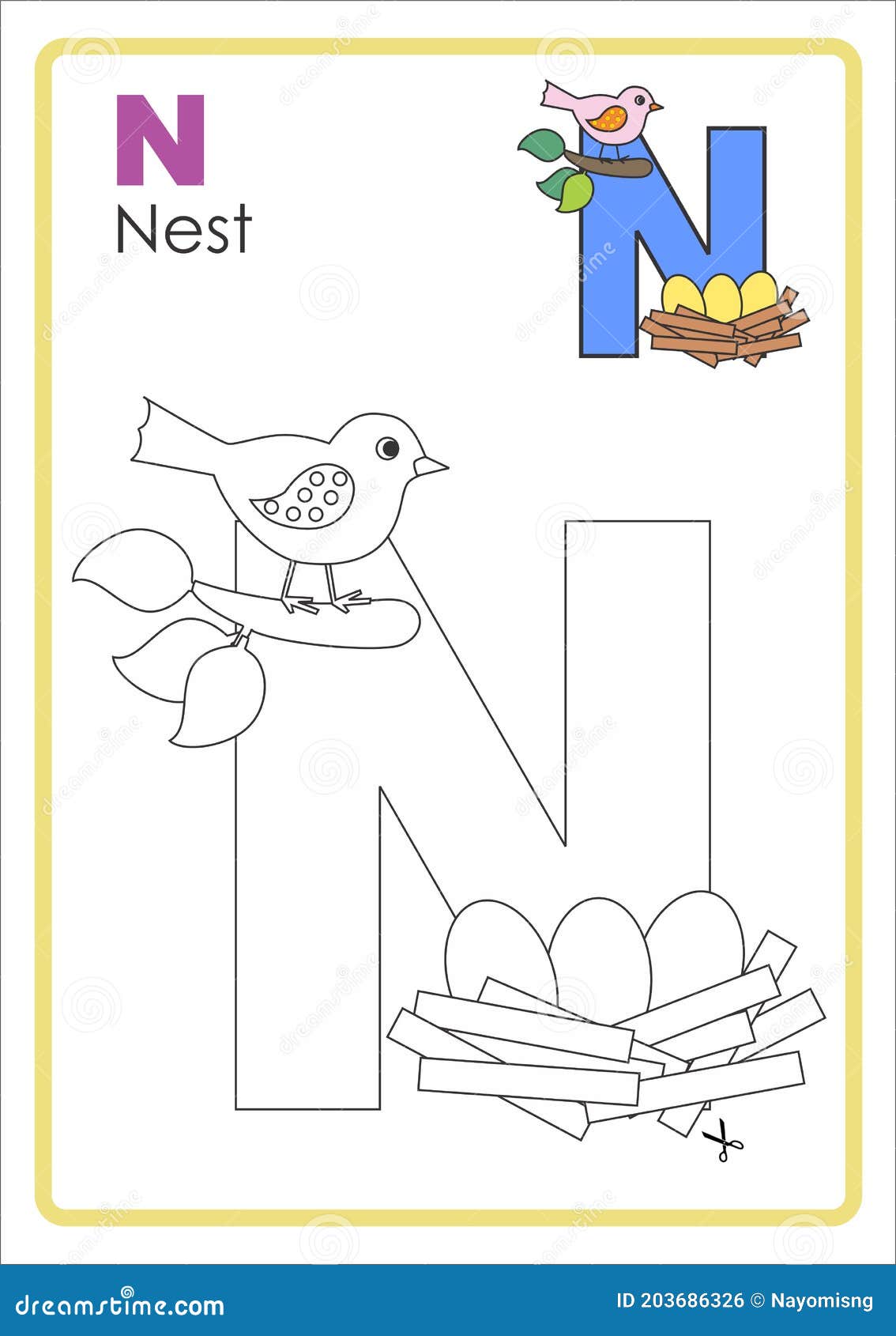 letter-n-craft-printable