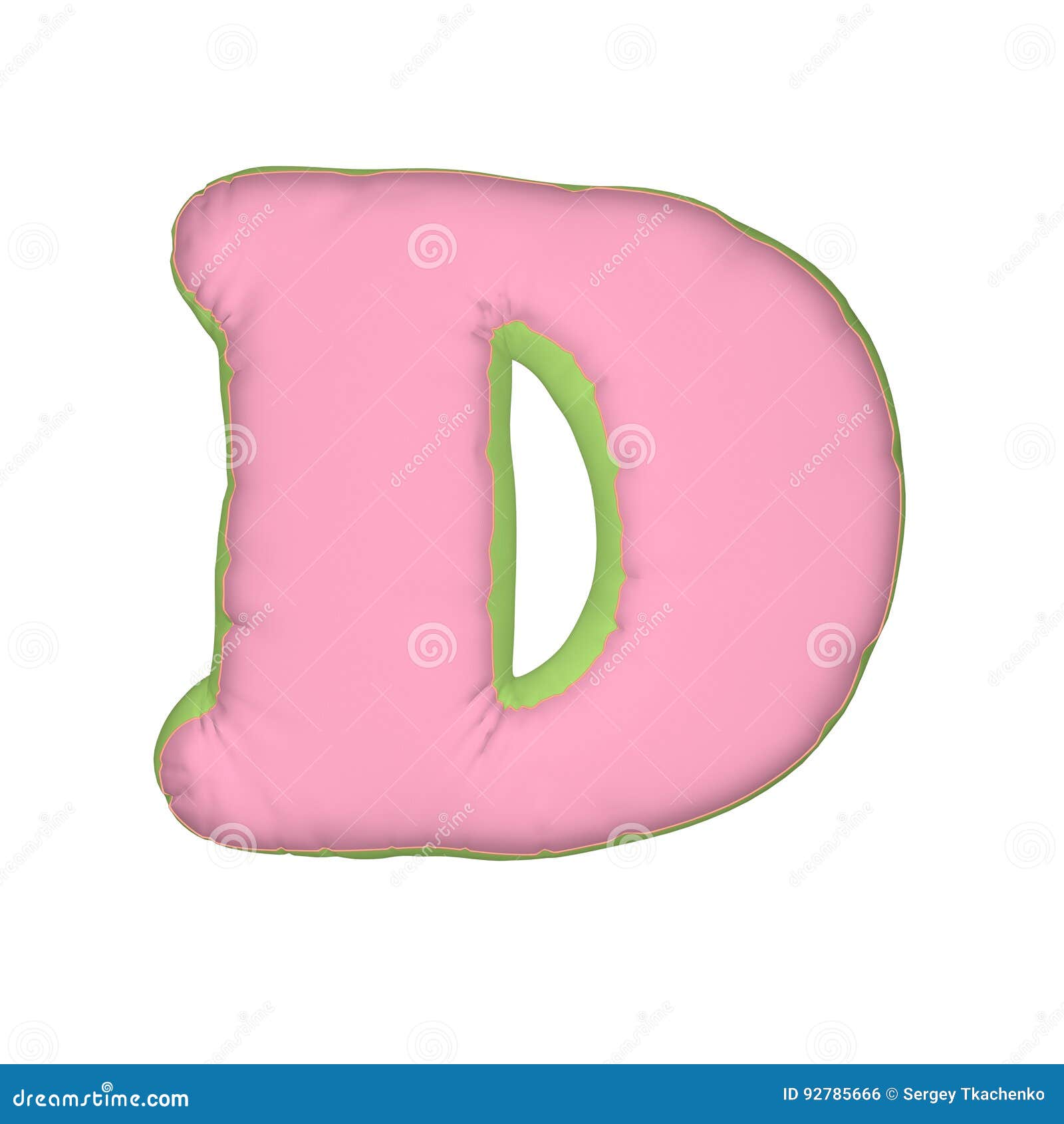 Alphabet pillow letter stock illustration. Illustration of gift 92785666