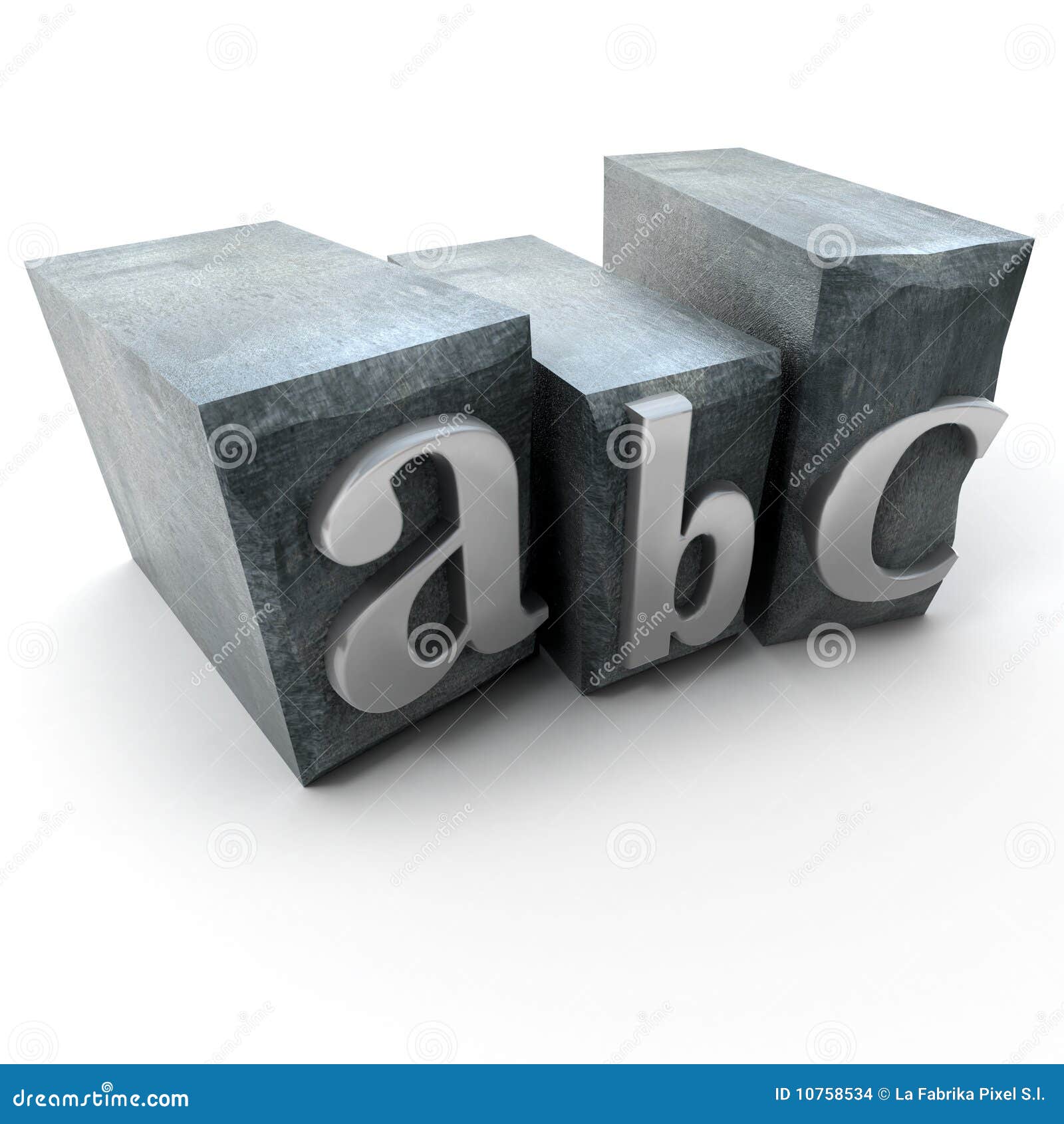 Alphabet in Print Letter Cases Stock Illustration Illustration of