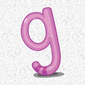 Alphabet Small Letter G , Latter Art, Alphabet Vector, Font Vector ...