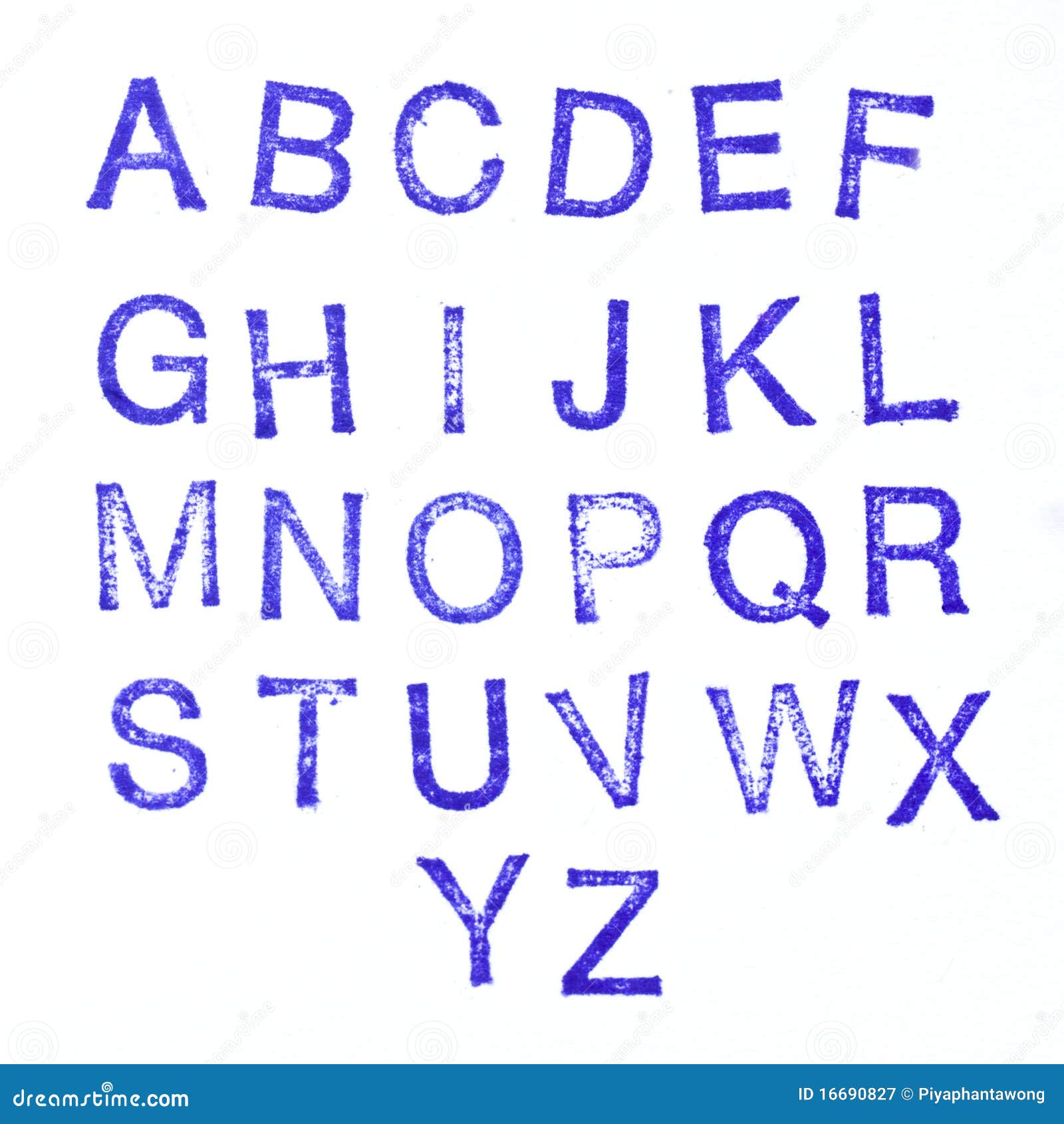 Alphabet stamp stock image. Image of isolated, color - 16690827