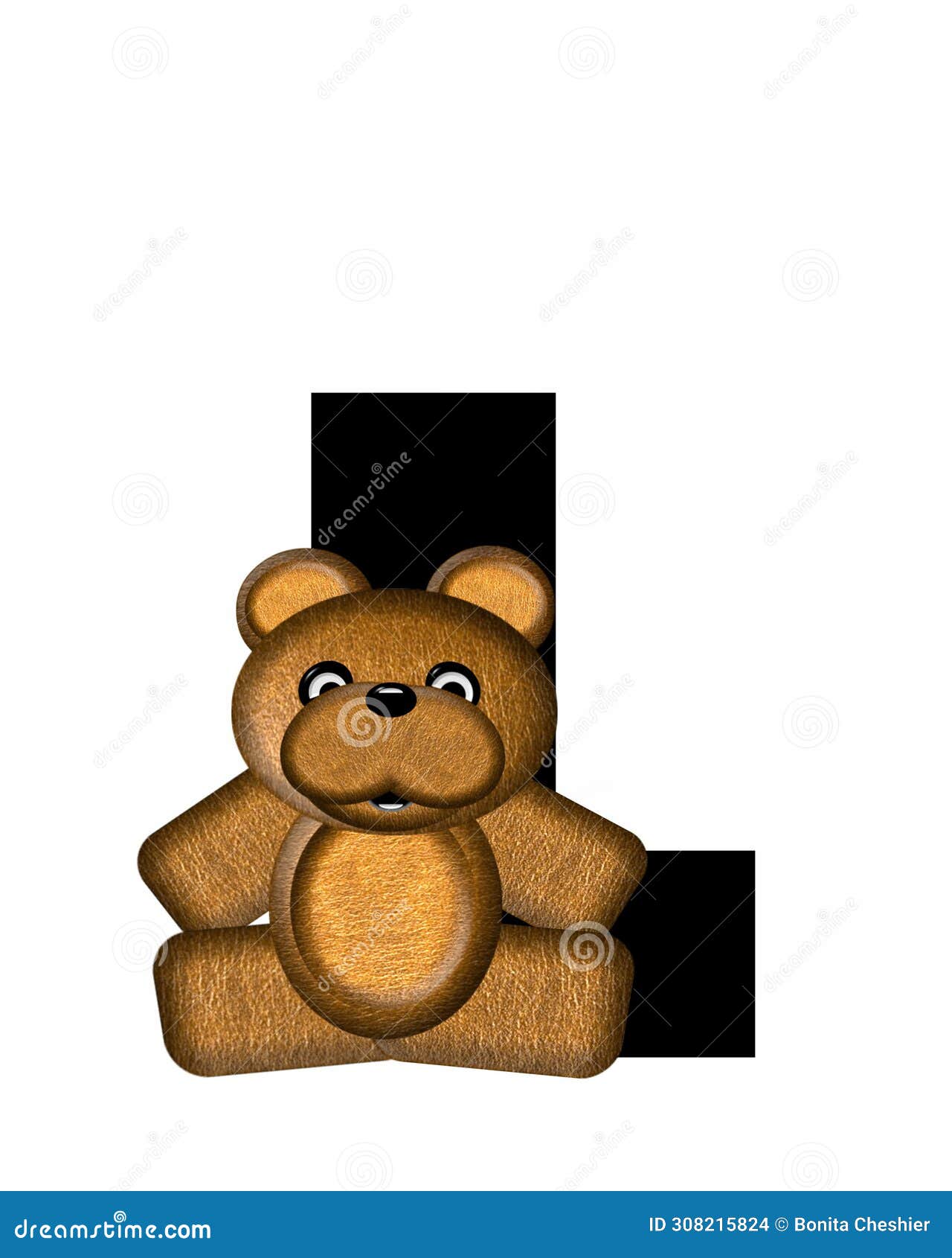 alphabet teddy l