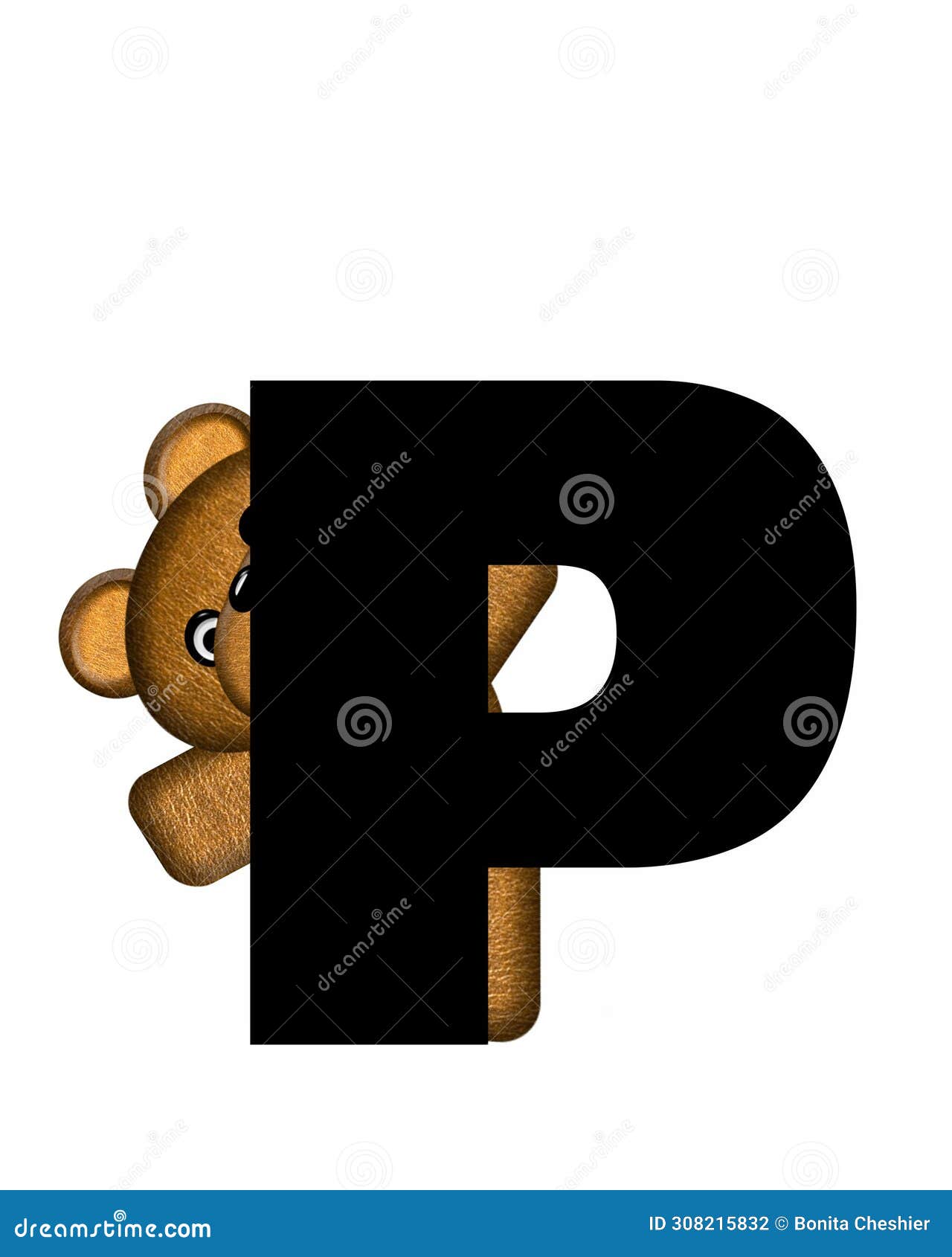 alphabet teddy p