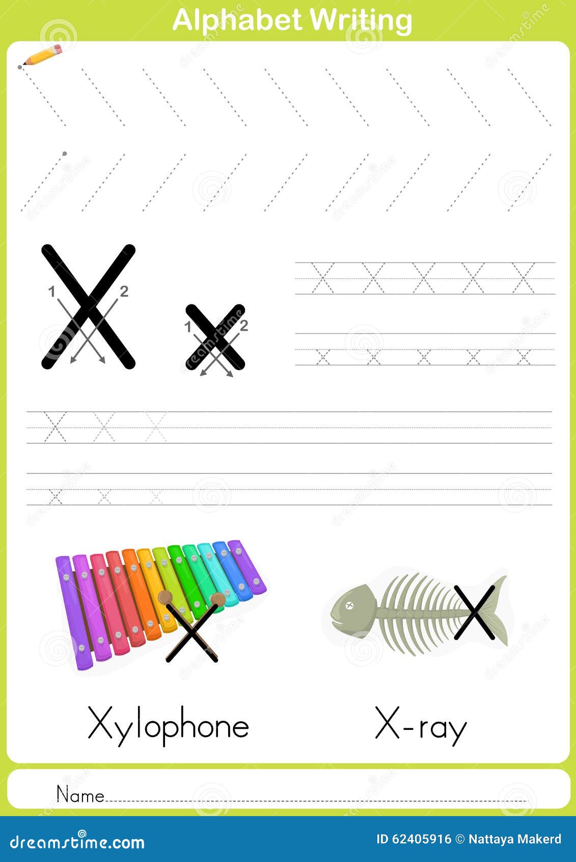 Alphabet a-Z Tracing Worksheet, Exercises for Kids - A4 Paper Ready To ...