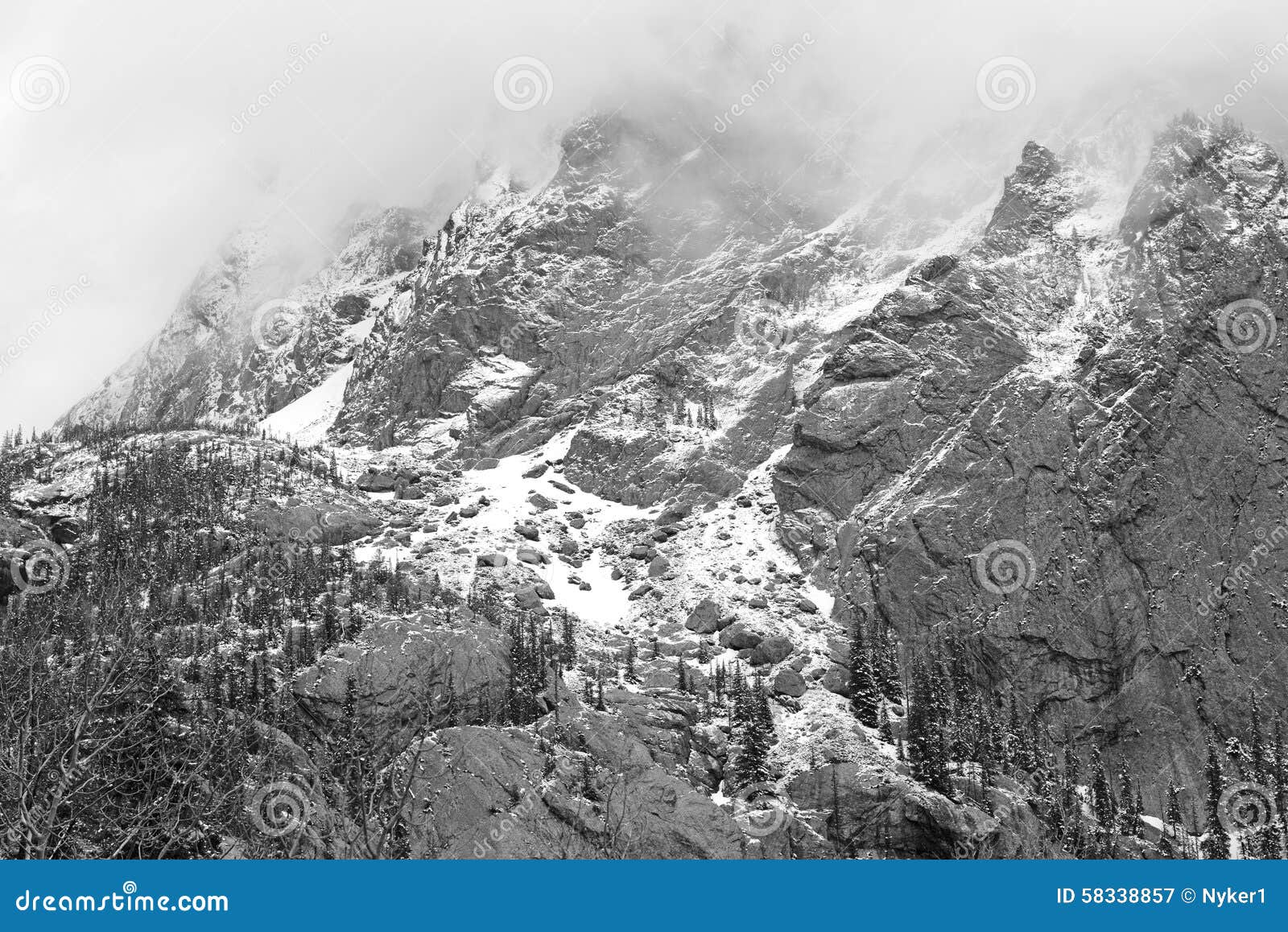 alpine landscape, sangre de cristo range, rocky mountains in colorado