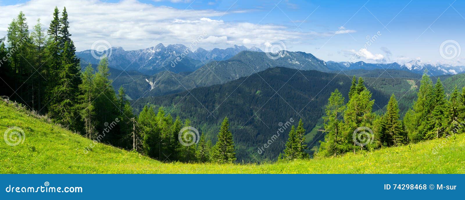 alps in slovenia