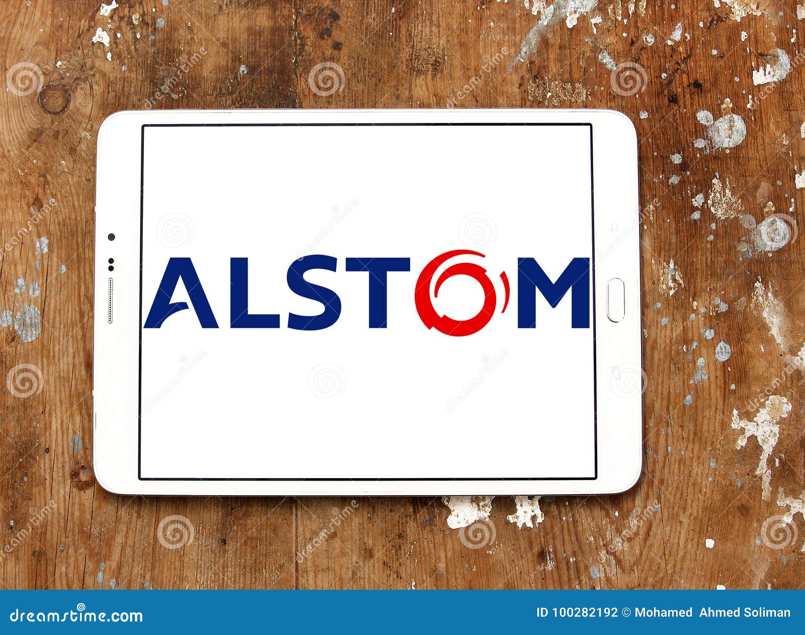 Alstom Company Logo Editorial Photography Image Of High 100282192