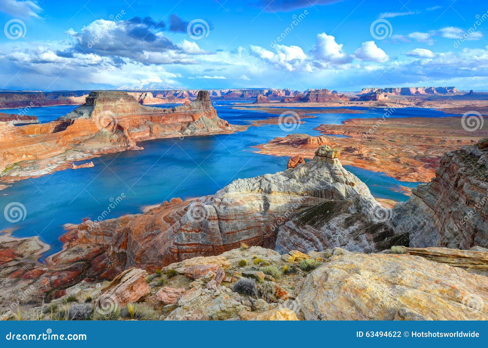 alstrom point, lake powell, page, arizona, united states