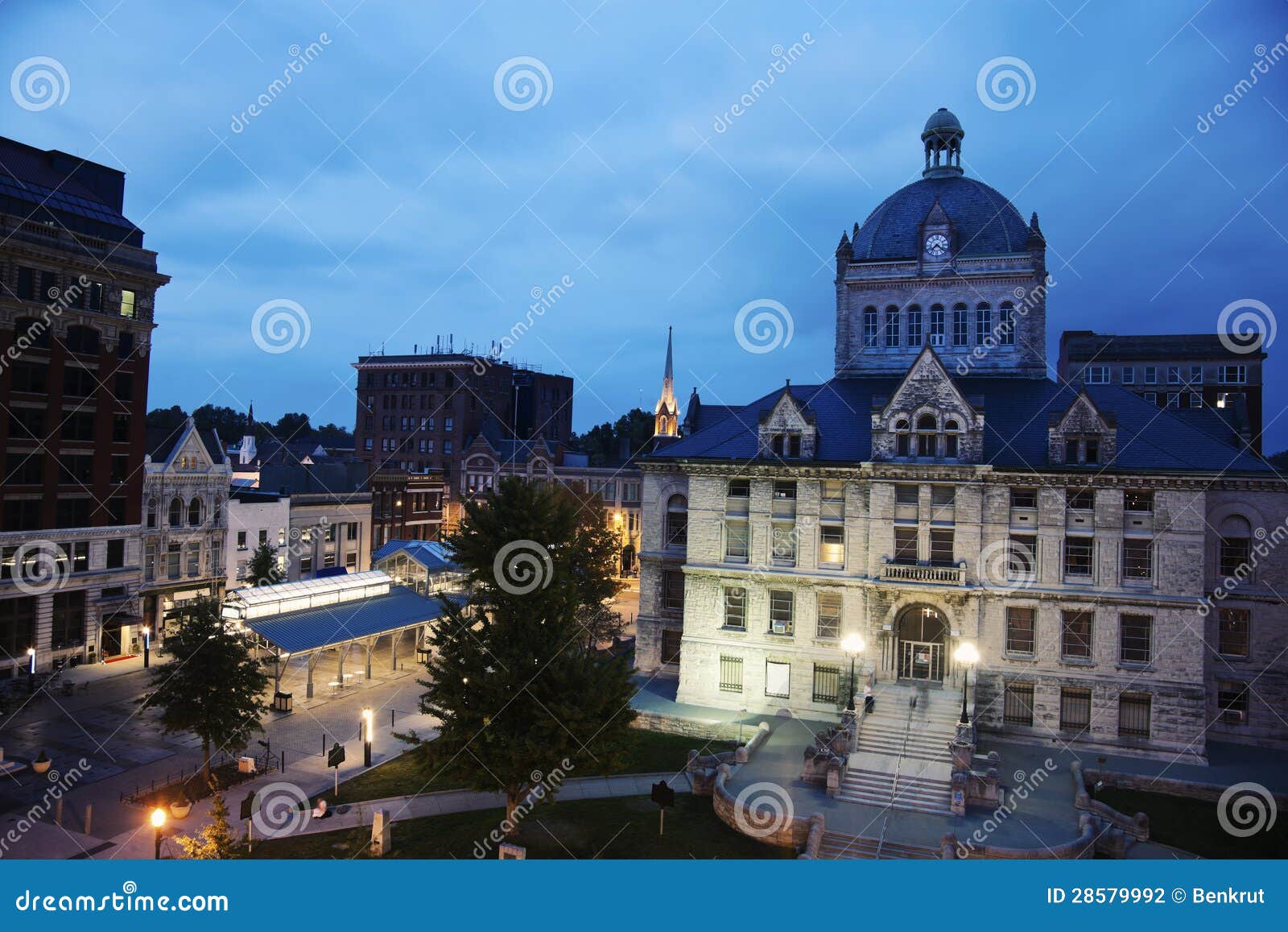 Alte Architektur Von Lexington Stockfoto - Bild von downtown, reise