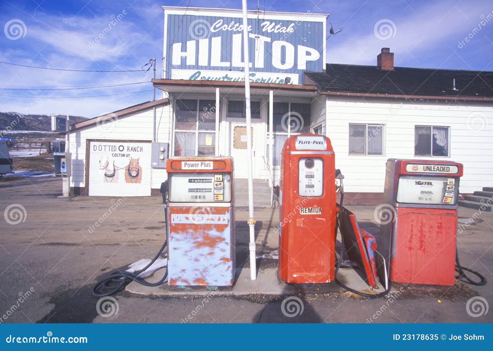 Alte Landwirtschaftliche Tankstelle Redaktionelles Bild Bild von