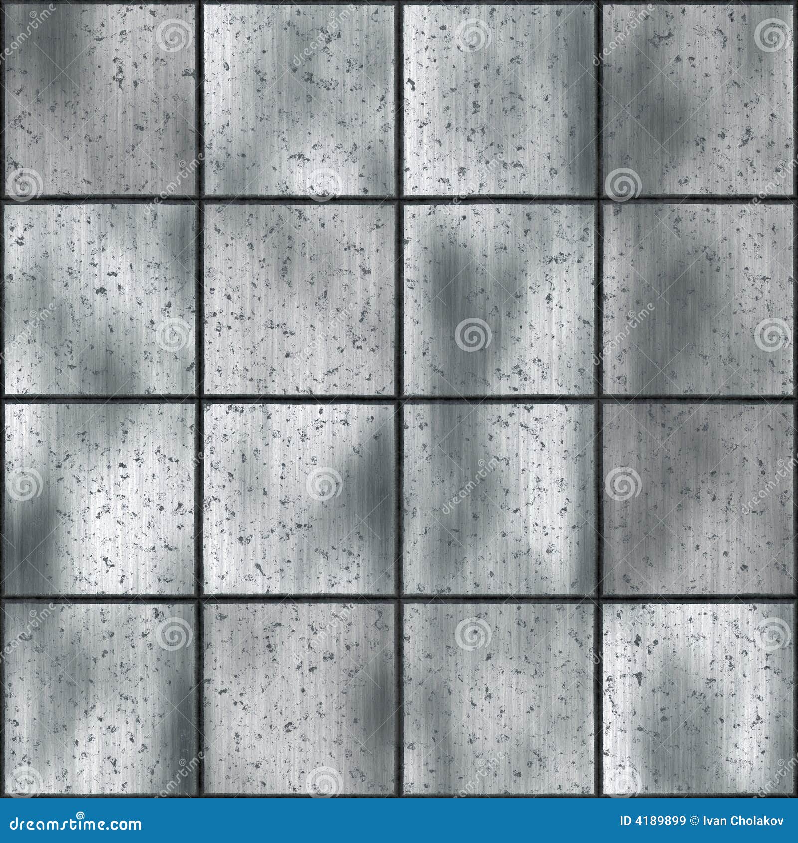 Alte Metallfliesen stock abbildung. Illustration von tapete - 4189899