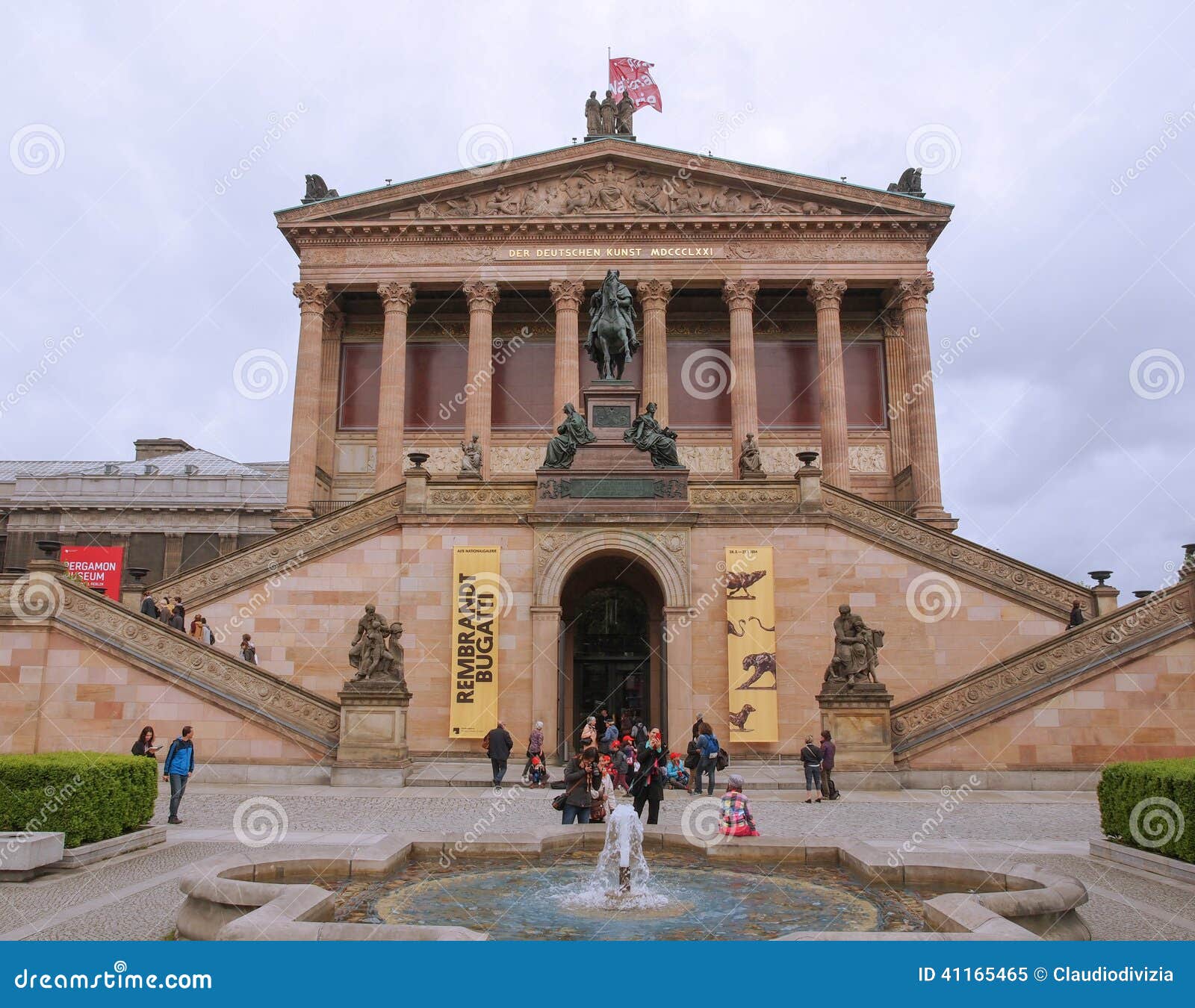 Alte National Galerie editorial image. Image of germany ...