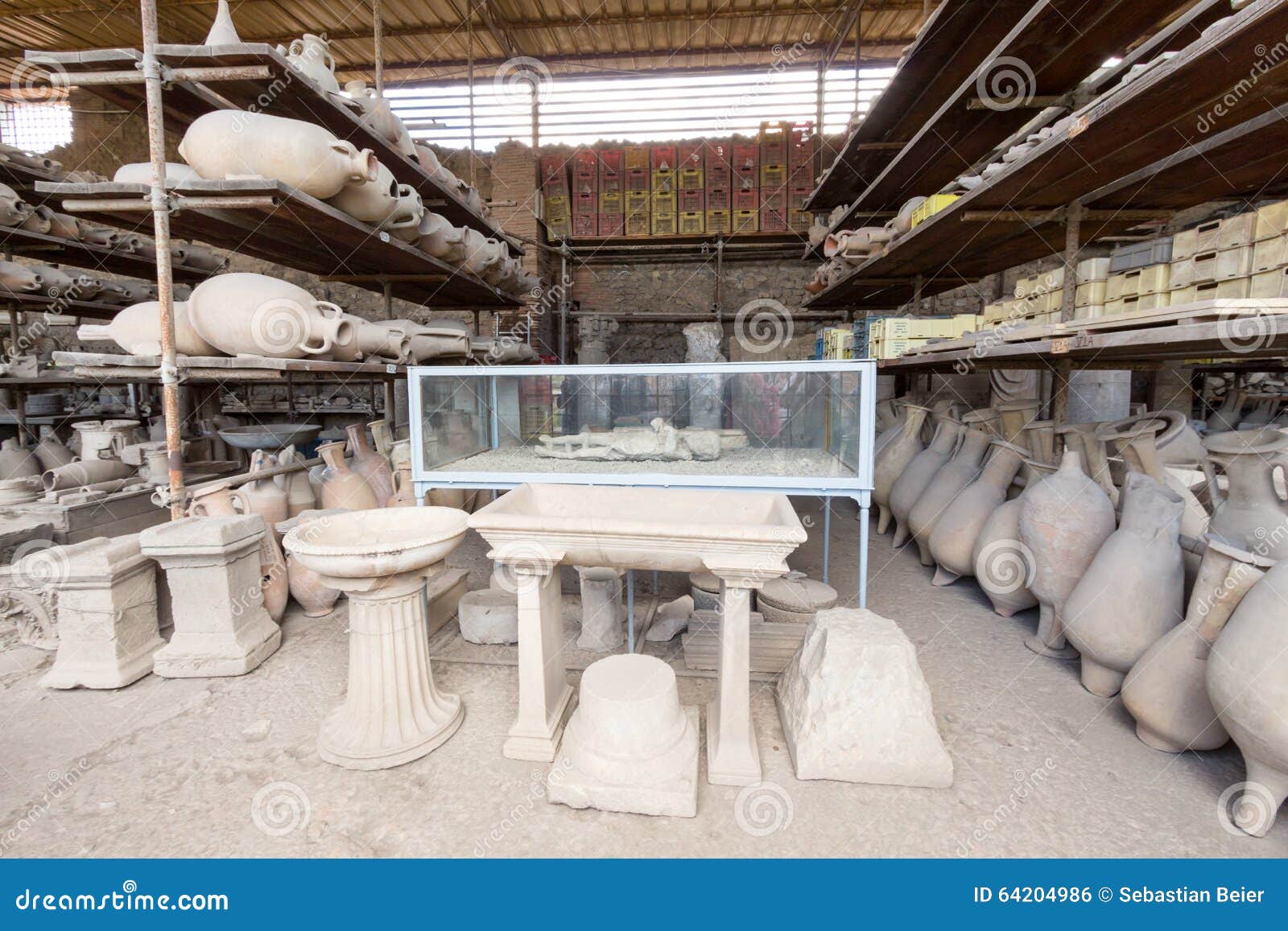 Alte Roman Pompei-Ruinen. Rovine di Pompei antica, Italia