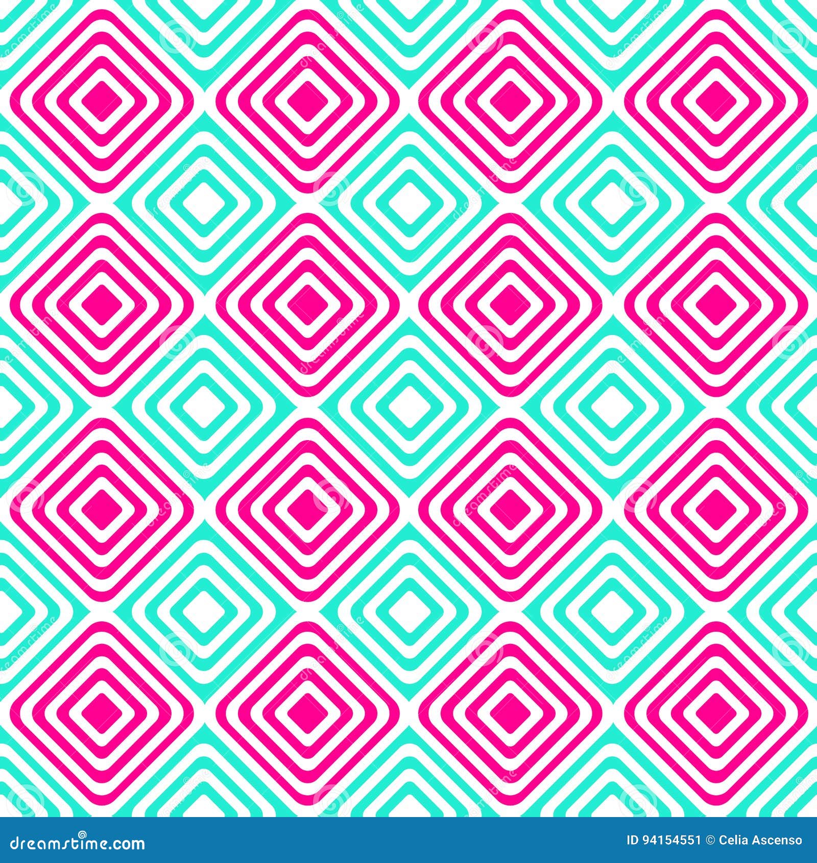 alternating blue pink squares seamless pattern