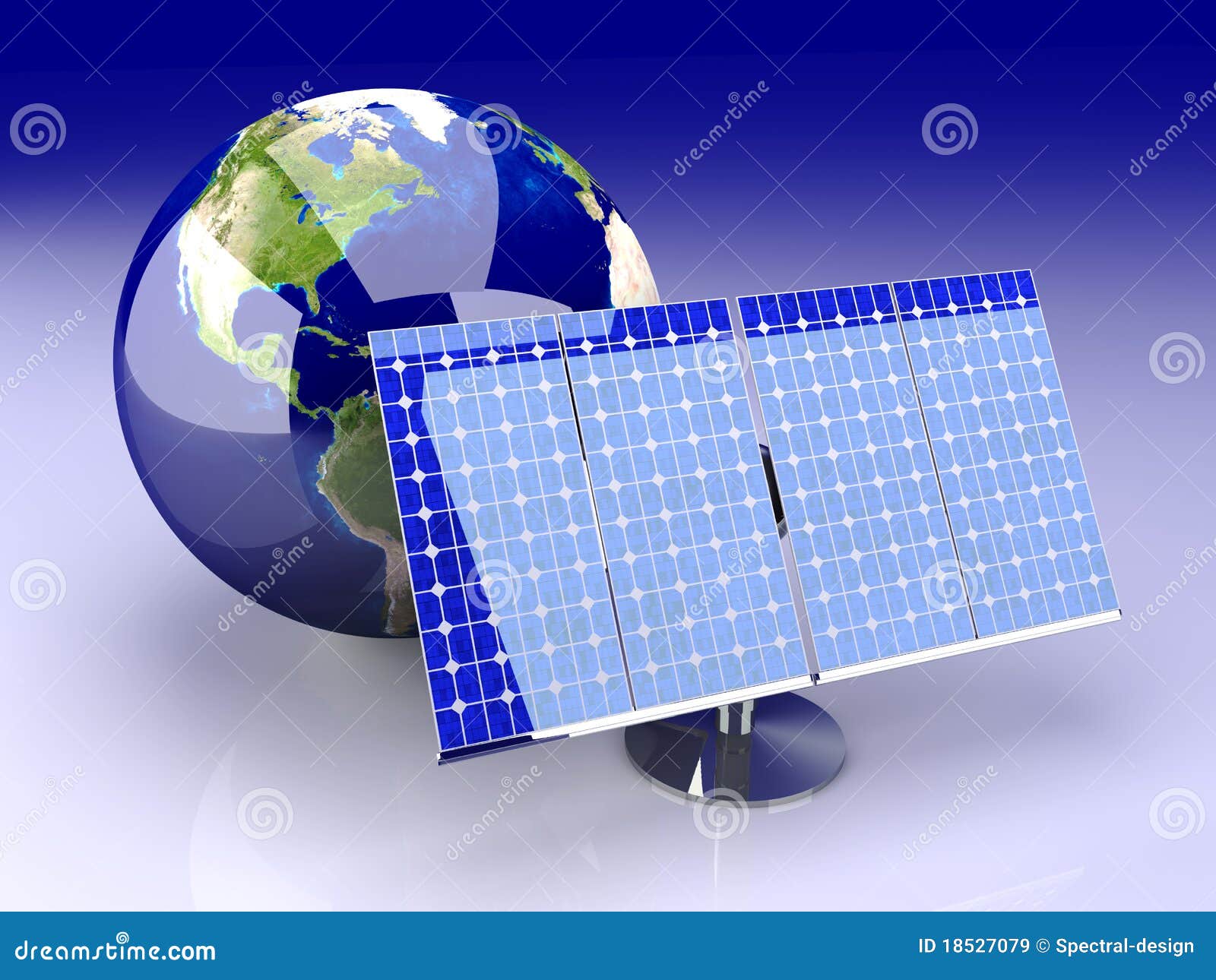 Alternative Energy - America Stock Illustration - Illustration of