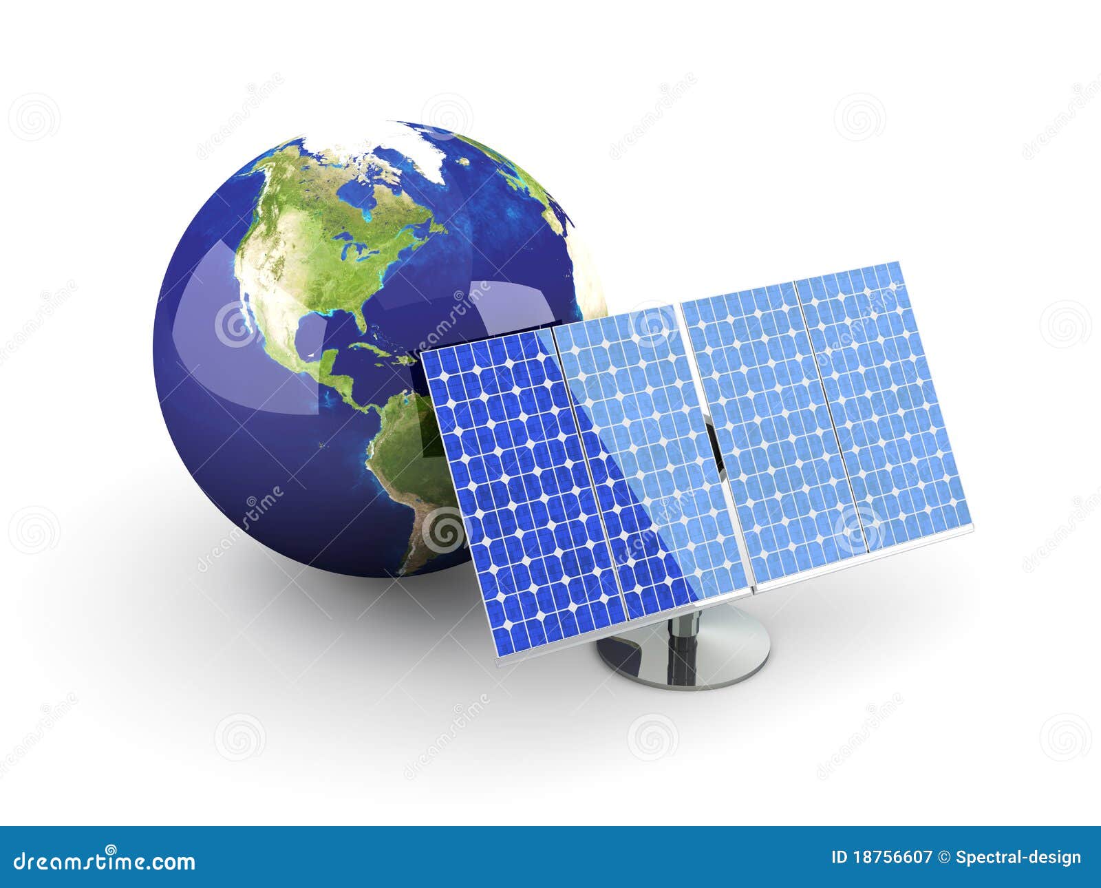 Alternative Energy - America Stock Illustration - Illustration of