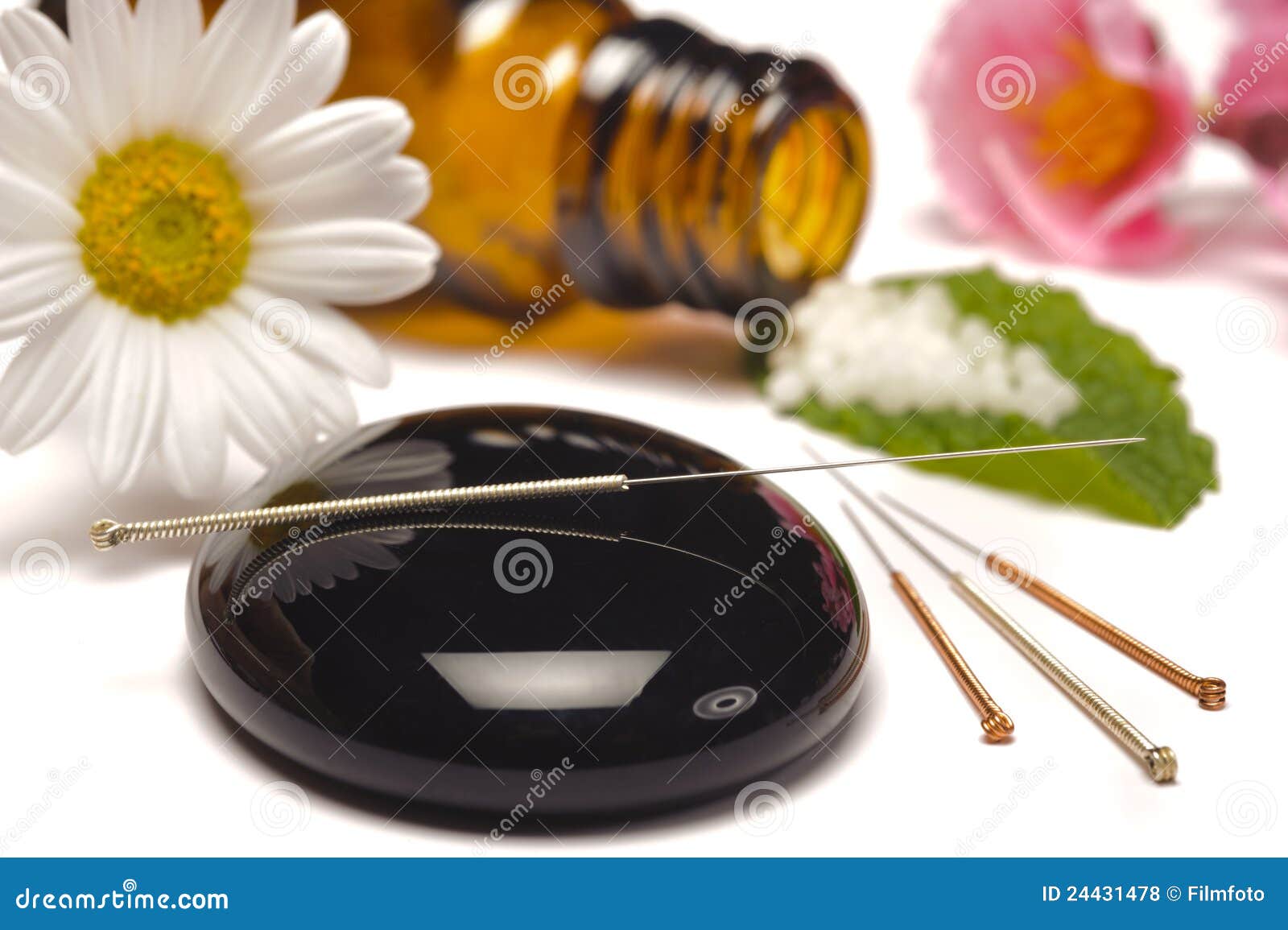 Alternative medicine stock photo. Image of acus, gentle 24431478