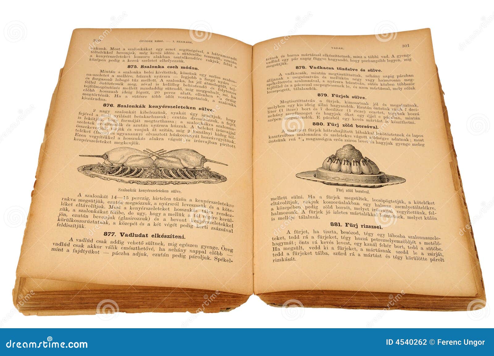 Altes Kochbuch stockfoto. Bild von gealtert, weinlese 4540262