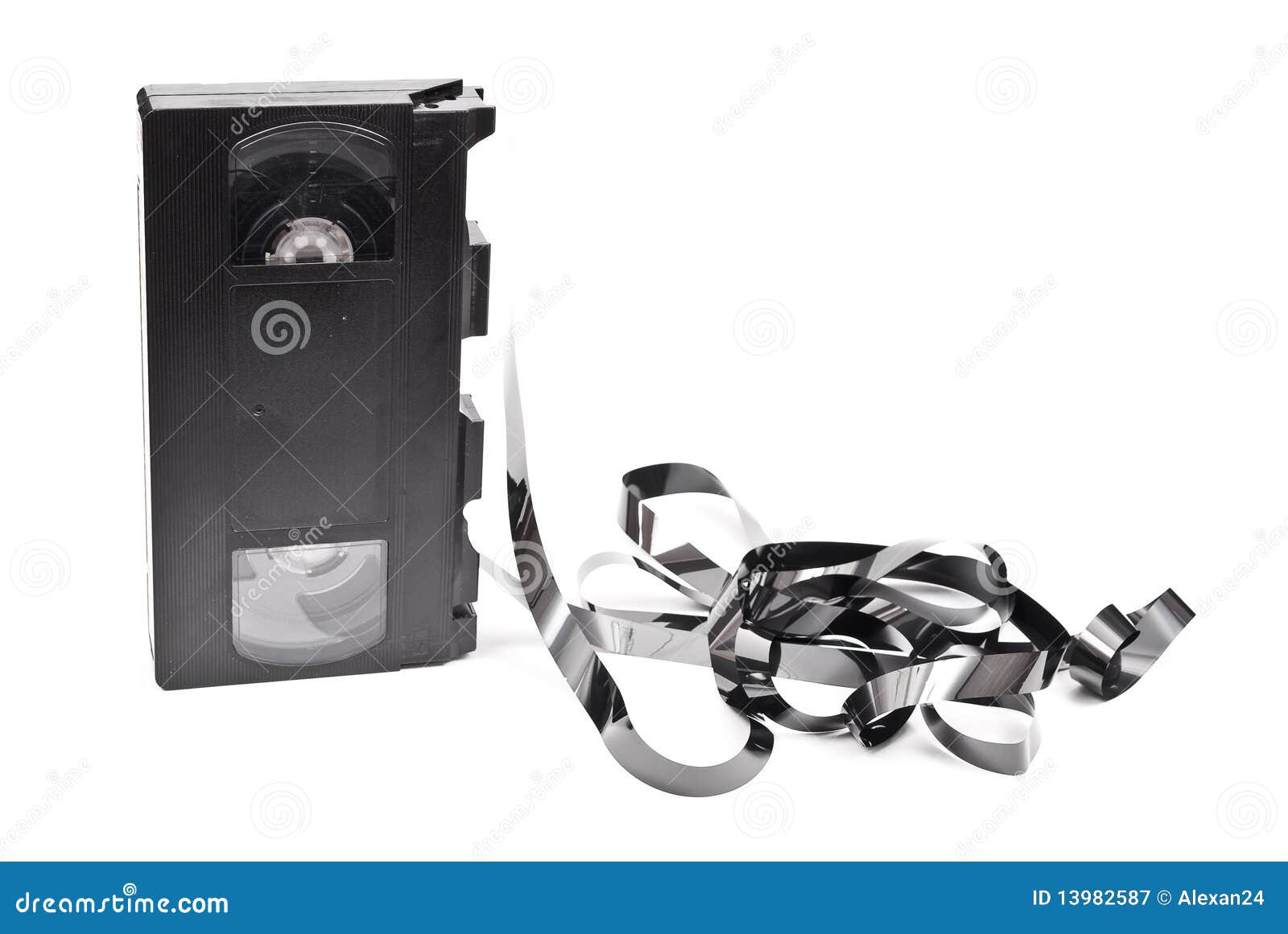 Altes VCRBand stockbild. Bild von daten, plastik 13982587