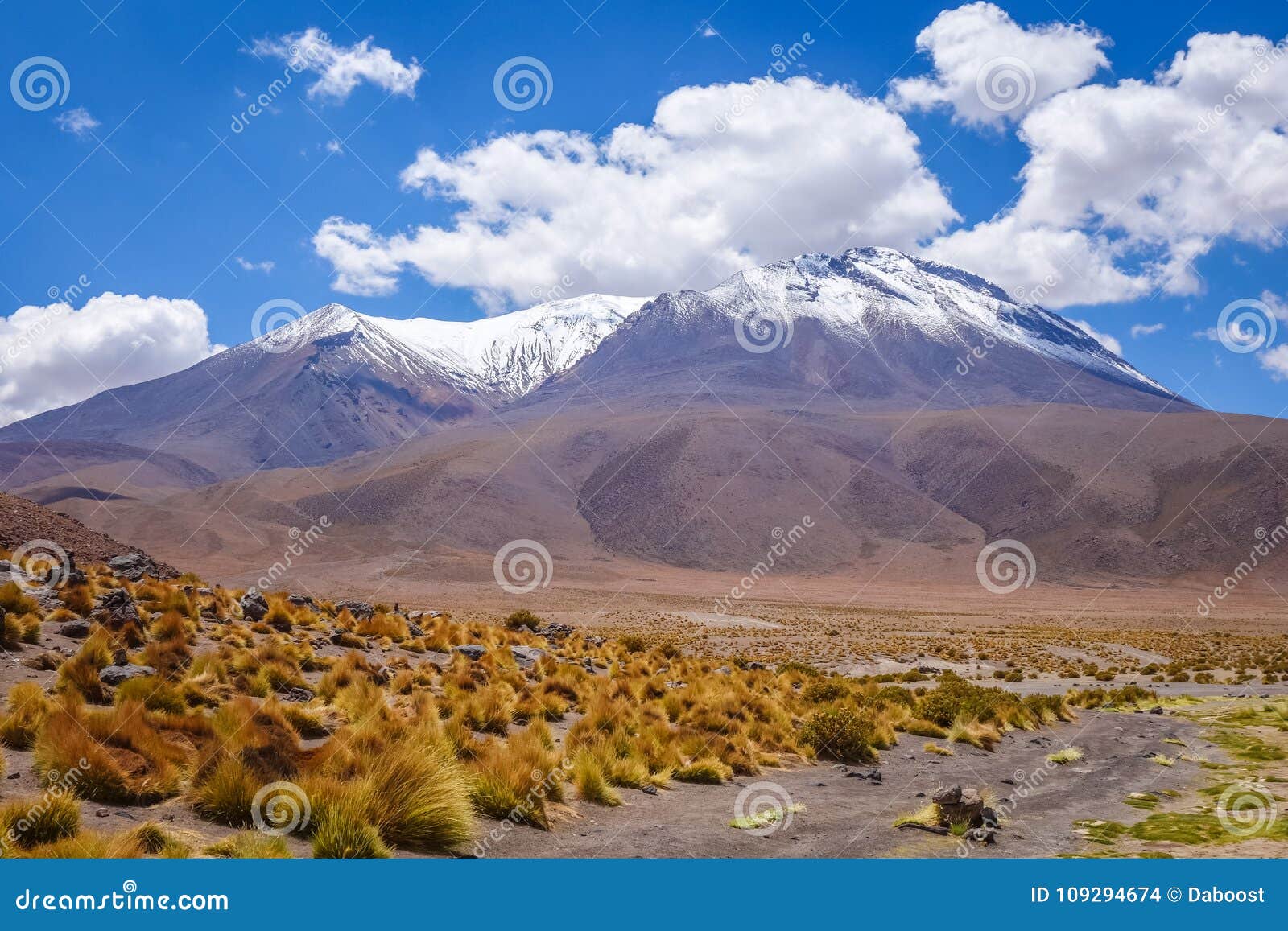 Altiplano Mountains in Sud Lipez Reserva, Bolivia Stock Photo - Image ...