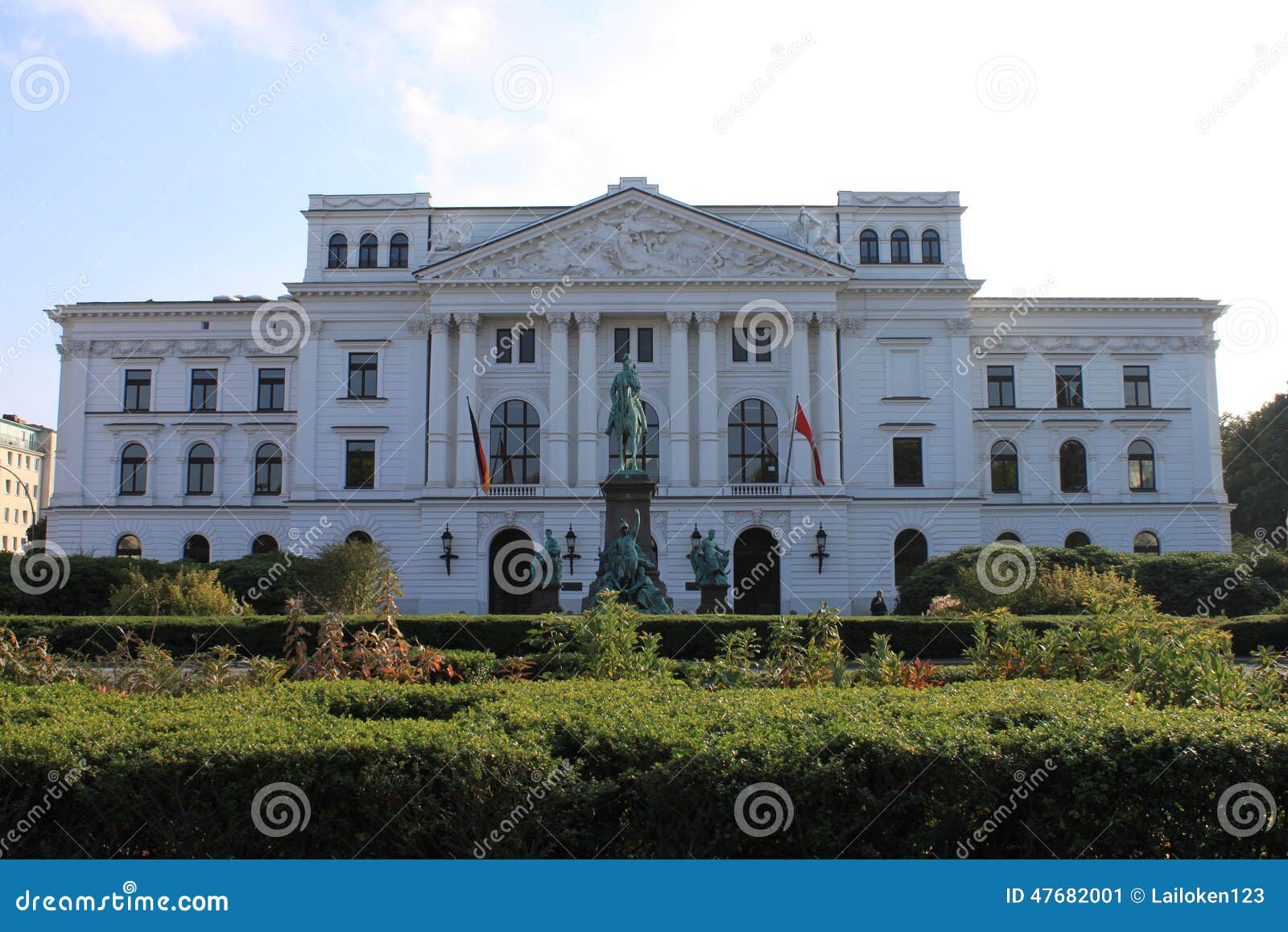 Altona hall stock image. Image of municipal, bourgeoisie 47682001