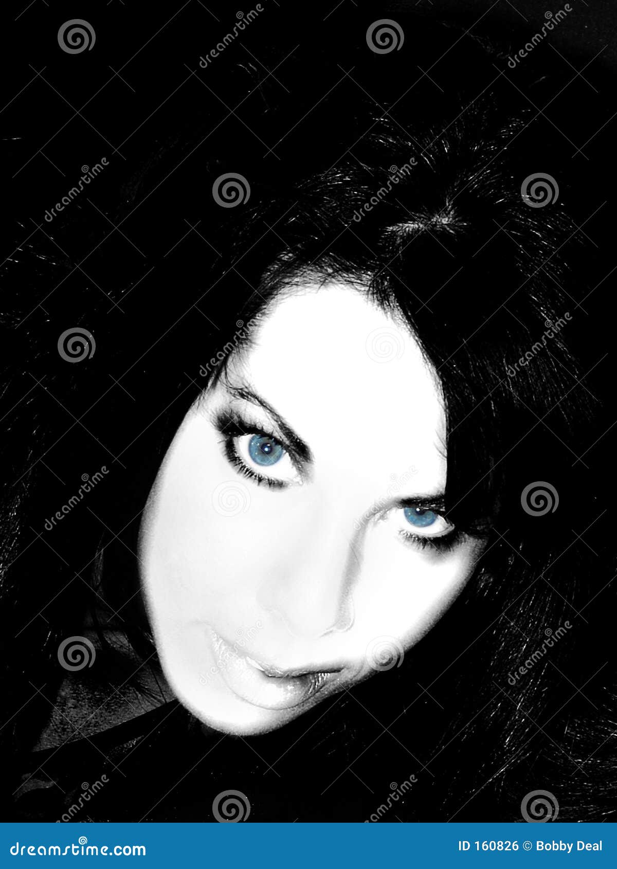 Altos Ojos Azules Dominantes Foto de archivo Imagen de gente, pelo