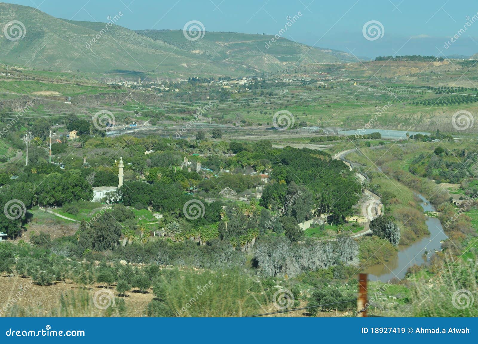 Alture del Golan immagine stock. Immagine di montagna 18927419