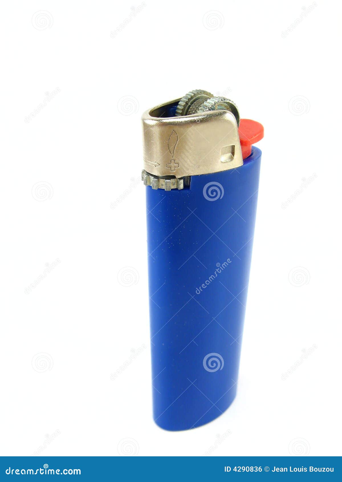 Alumbrador azul foto de archivo. Imagen de encendedor 4290836