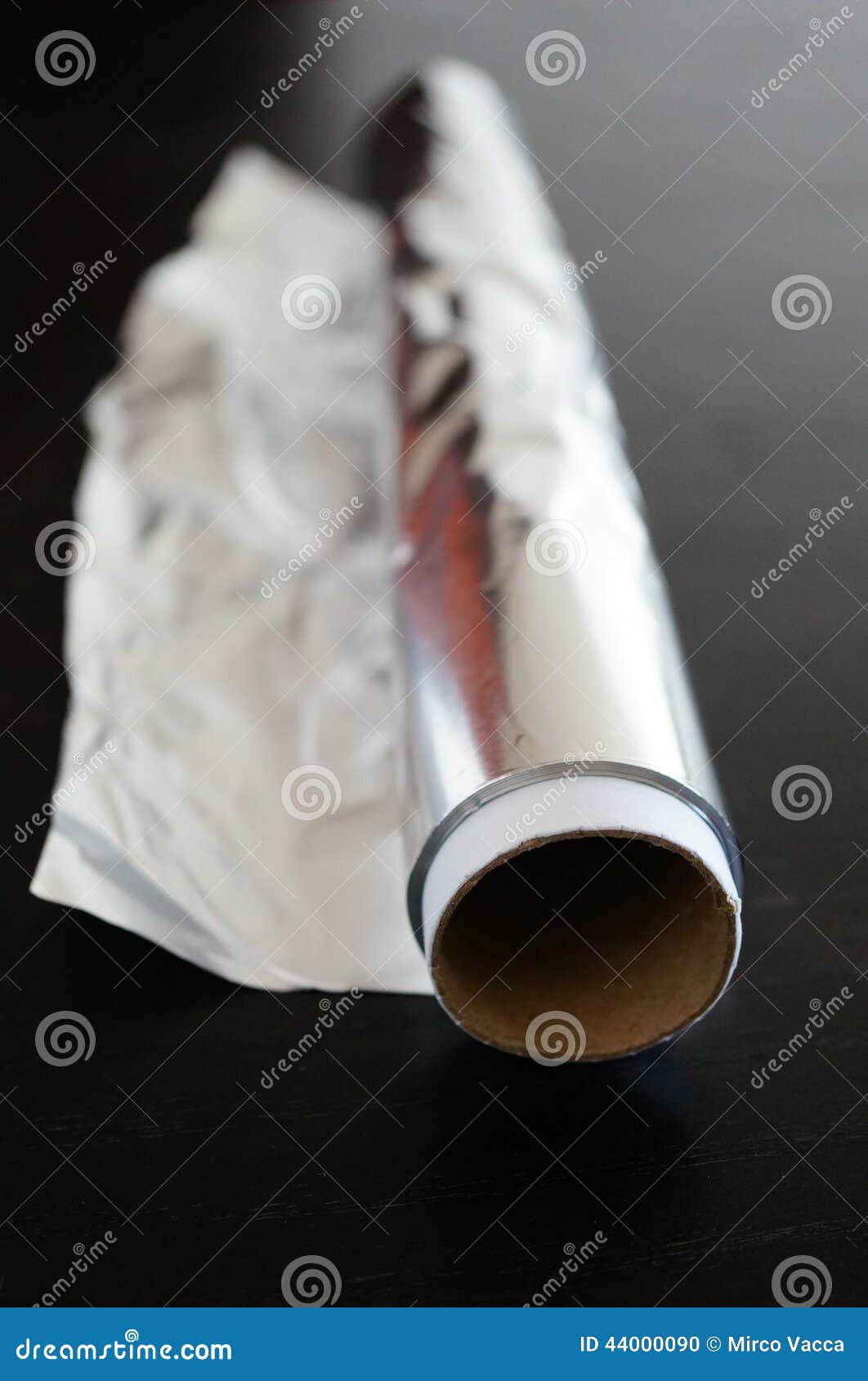 Aluminium foil stock photo. Image of rolled, aluminium 44000090