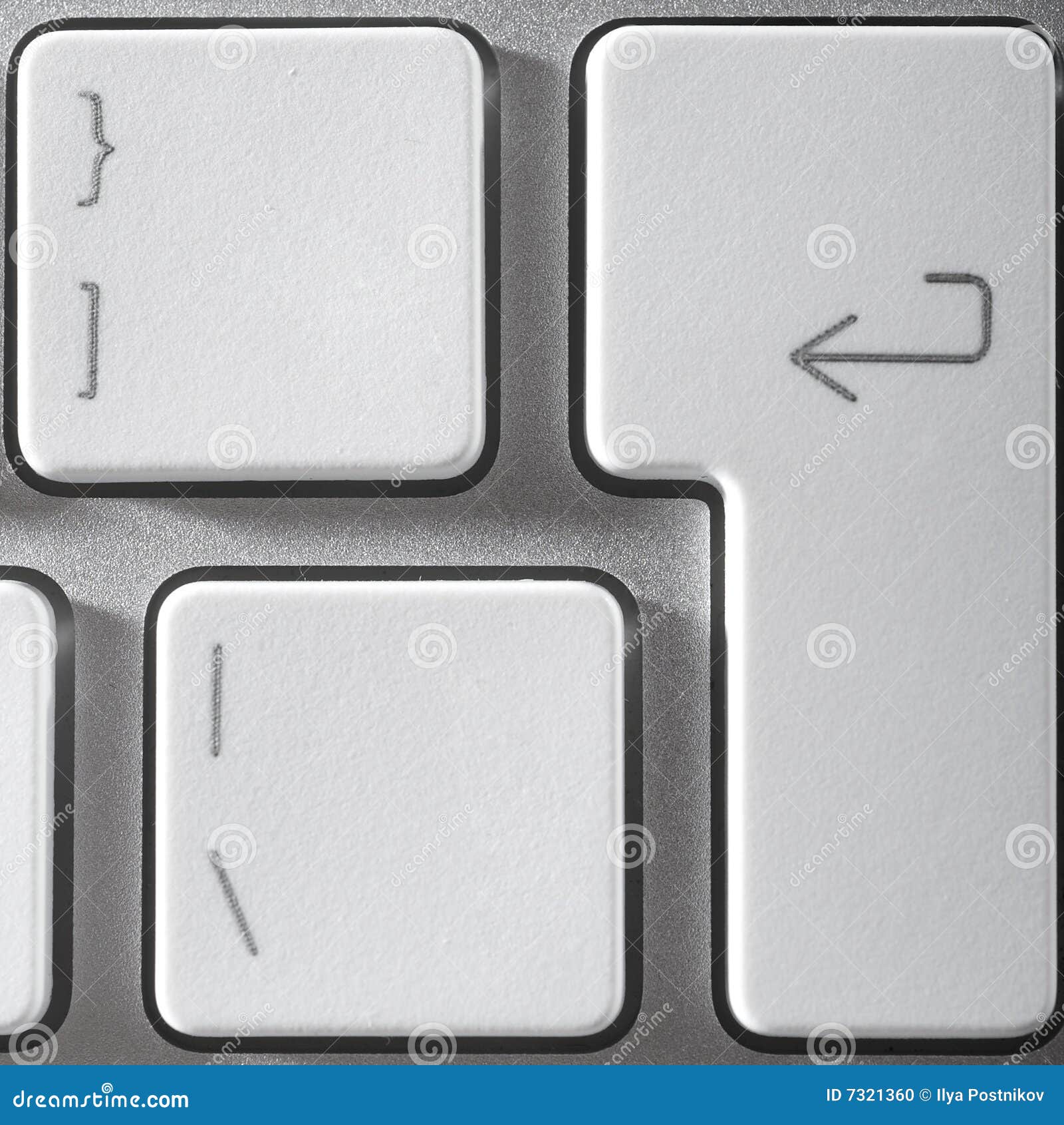 The aluminium keyboard stock photo. Image of aluminium 7321360