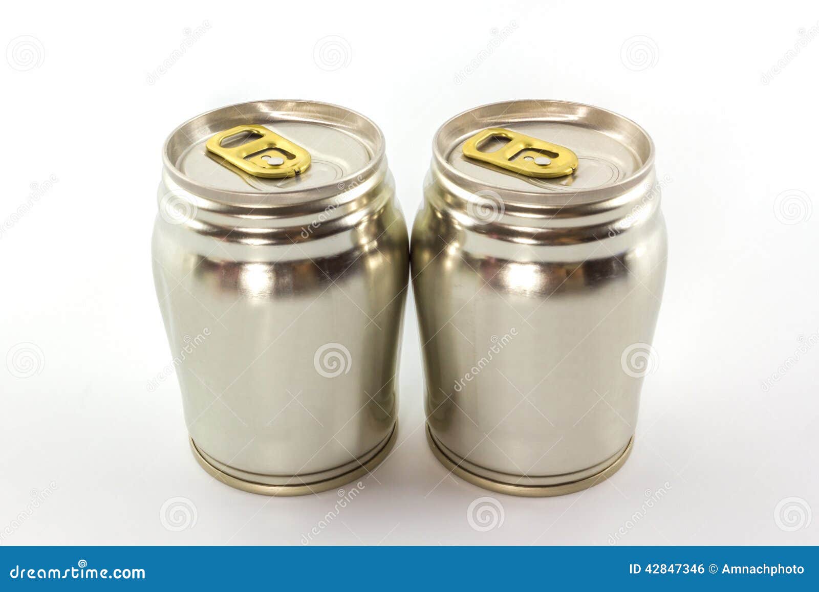 Aluminium tin can. stock photo. Image of canned, aluminum 42847346