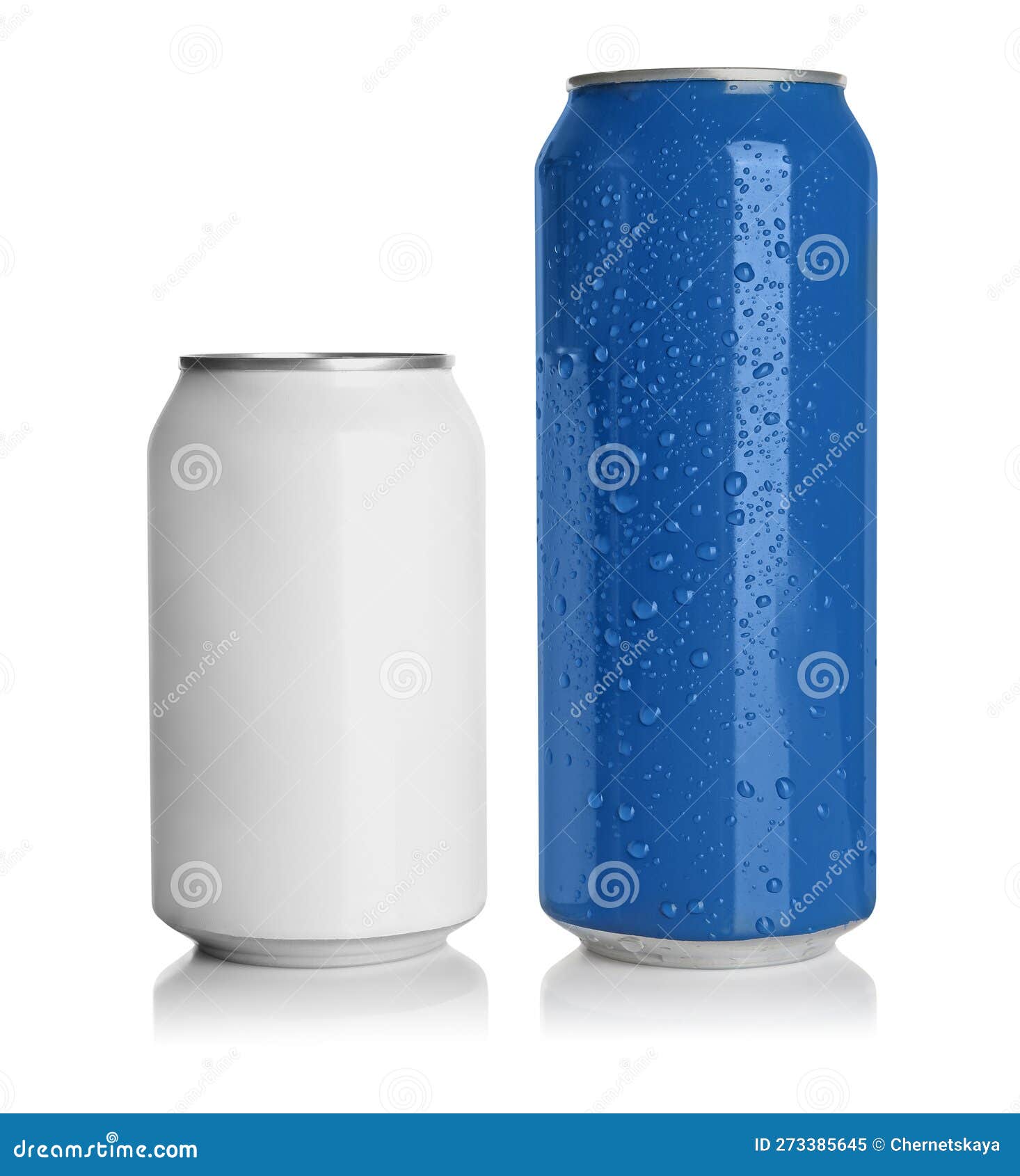 Aluminum Cans with Drinks on White Background Stock Image Image of juice, clean 273385645