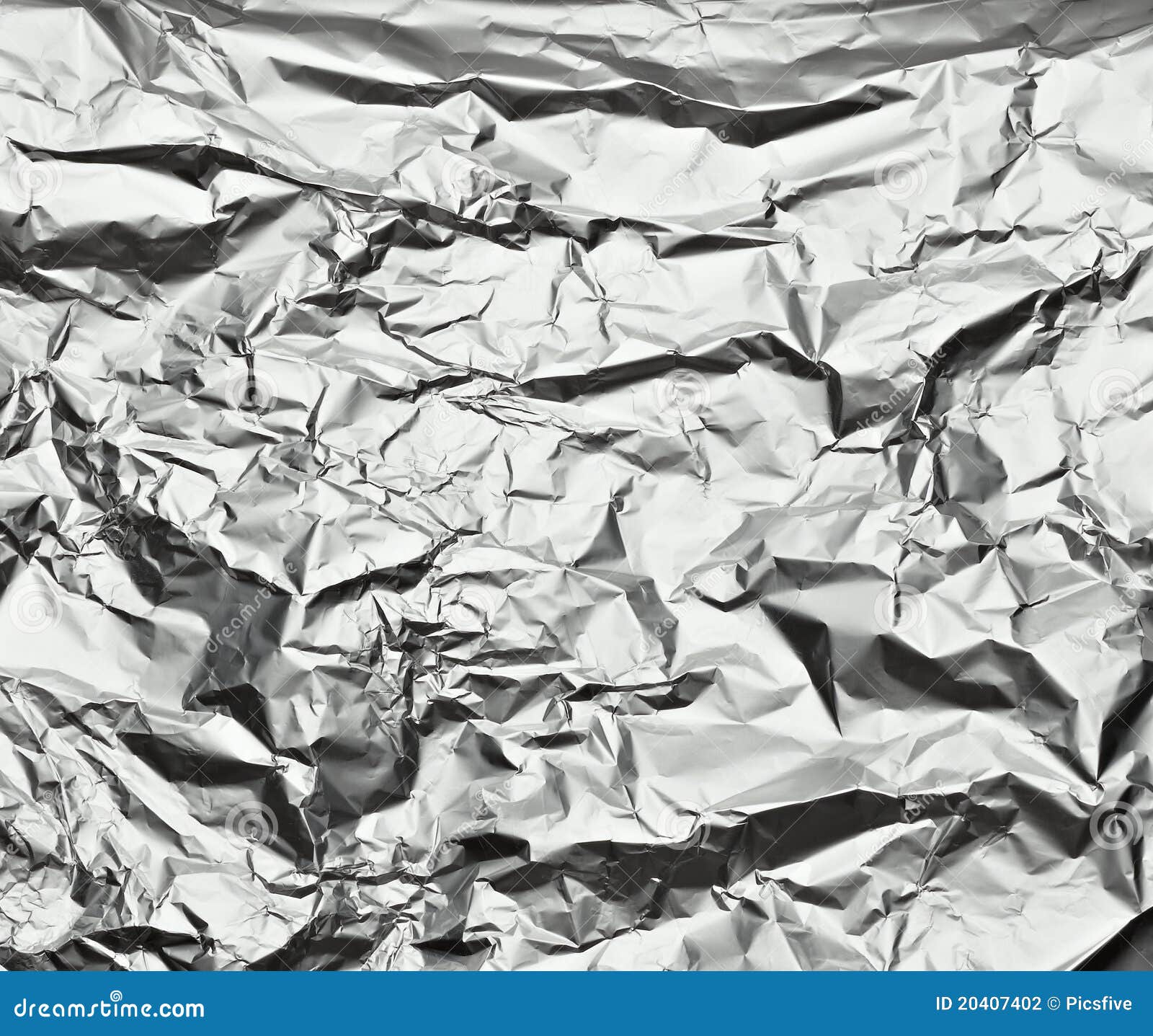 Aluminum foil stock photo. Image of material, packaging 20407402