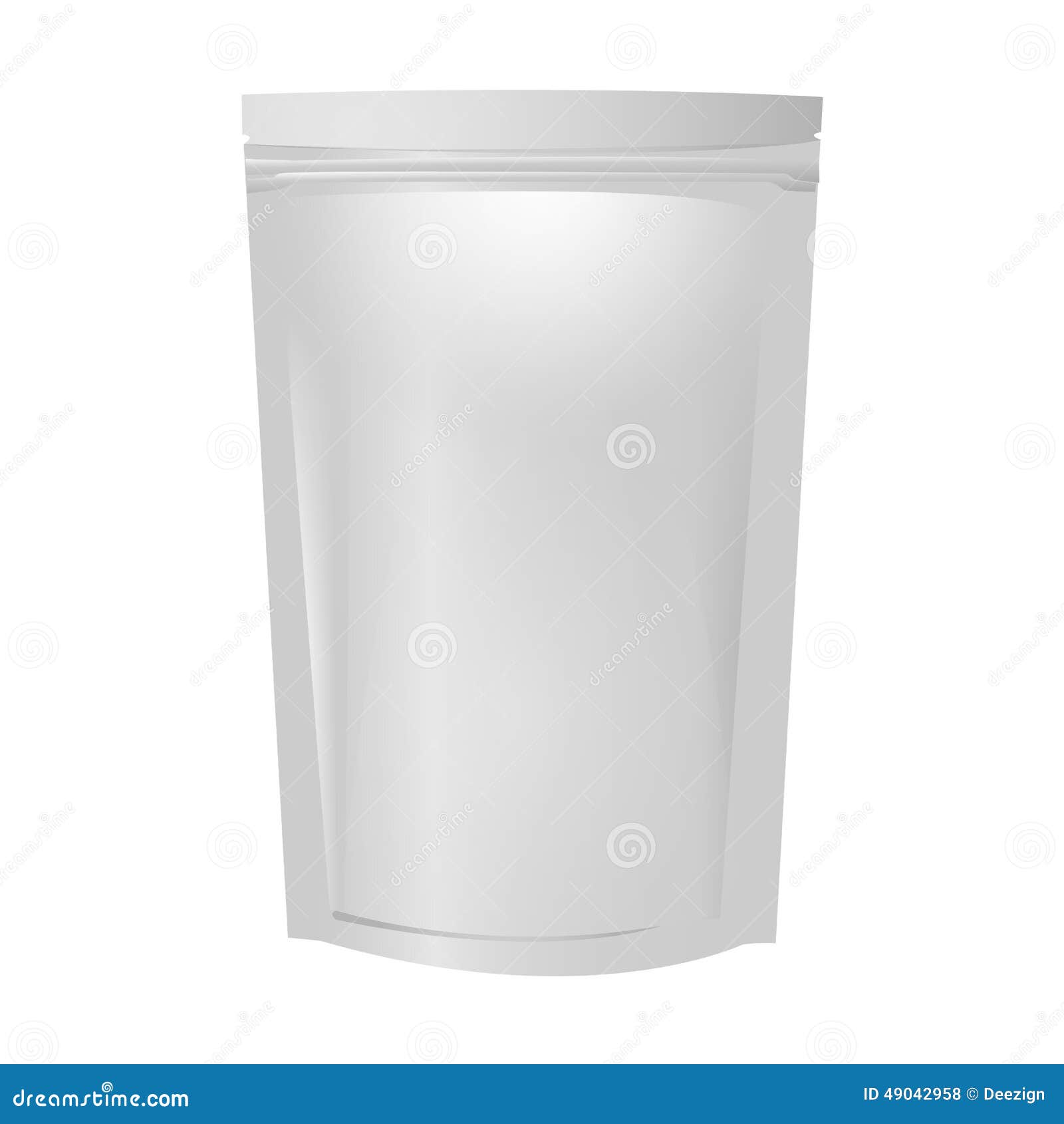 Aluminum foil bag stock vector. Illustration of chip 49042958