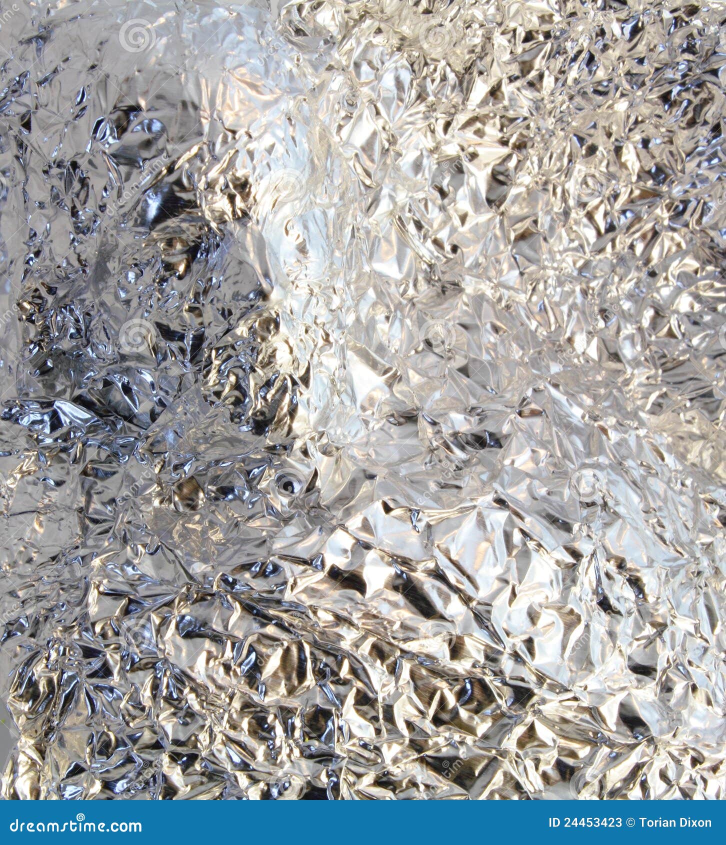 Aluminum Foil Face stock image. Image of impression, metal 24453423