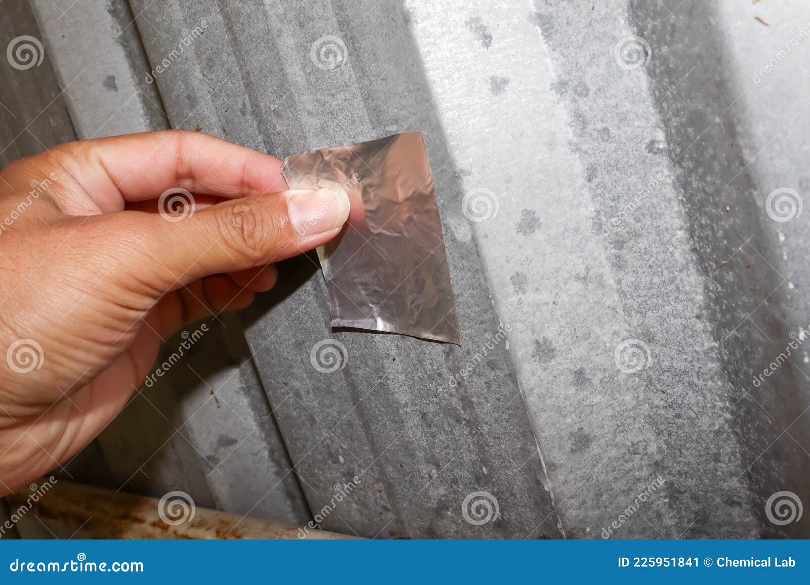 Aluminum Foil Tape To Prevent Leakage Stock Image Image of coil