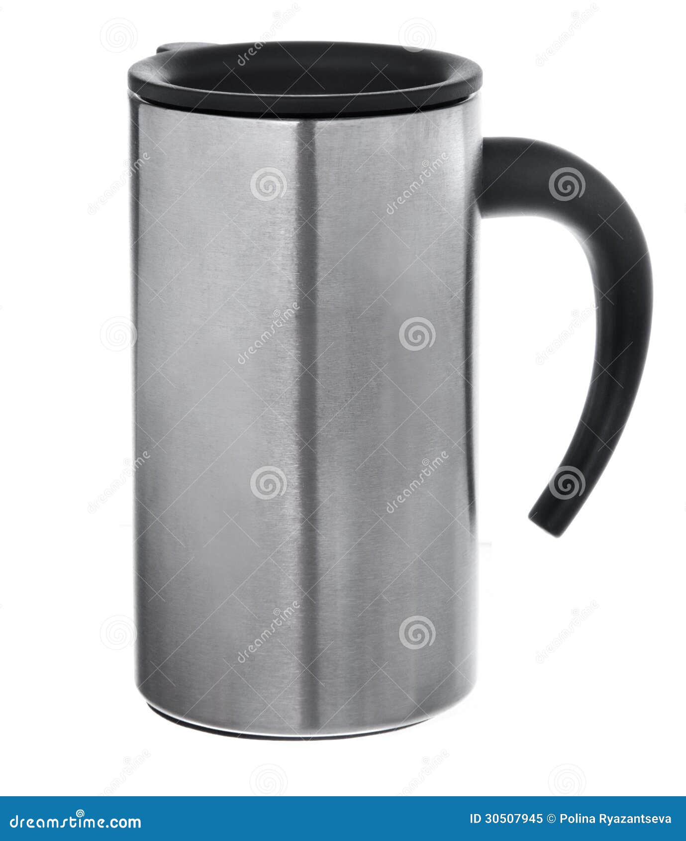 Aluminum mug stock image. Image of cool, insulate, steel 30507945