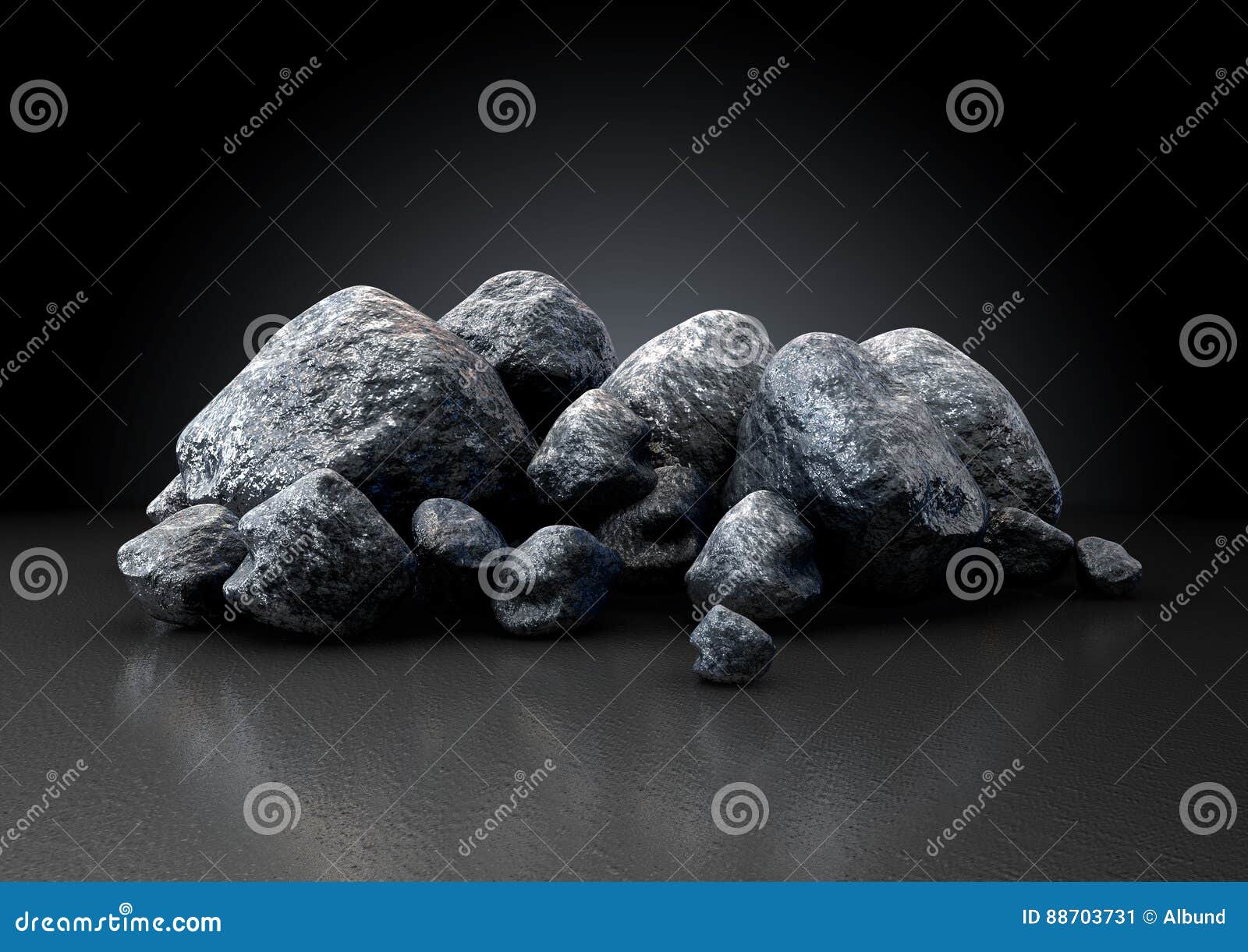 Aluminum Nugget Collection stock illustration. Illustration of investment 88703731