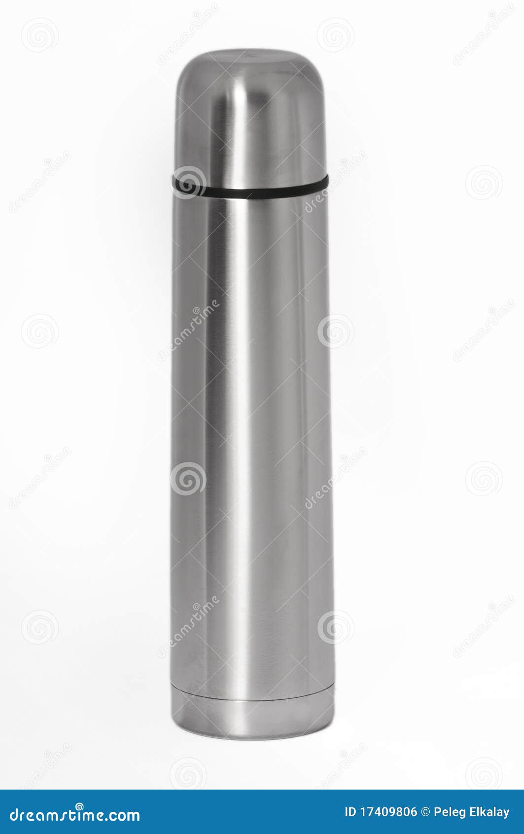 sterk assistent gemeenschap Aluminum thermos stock photo. Image of path, insulate - 17409806