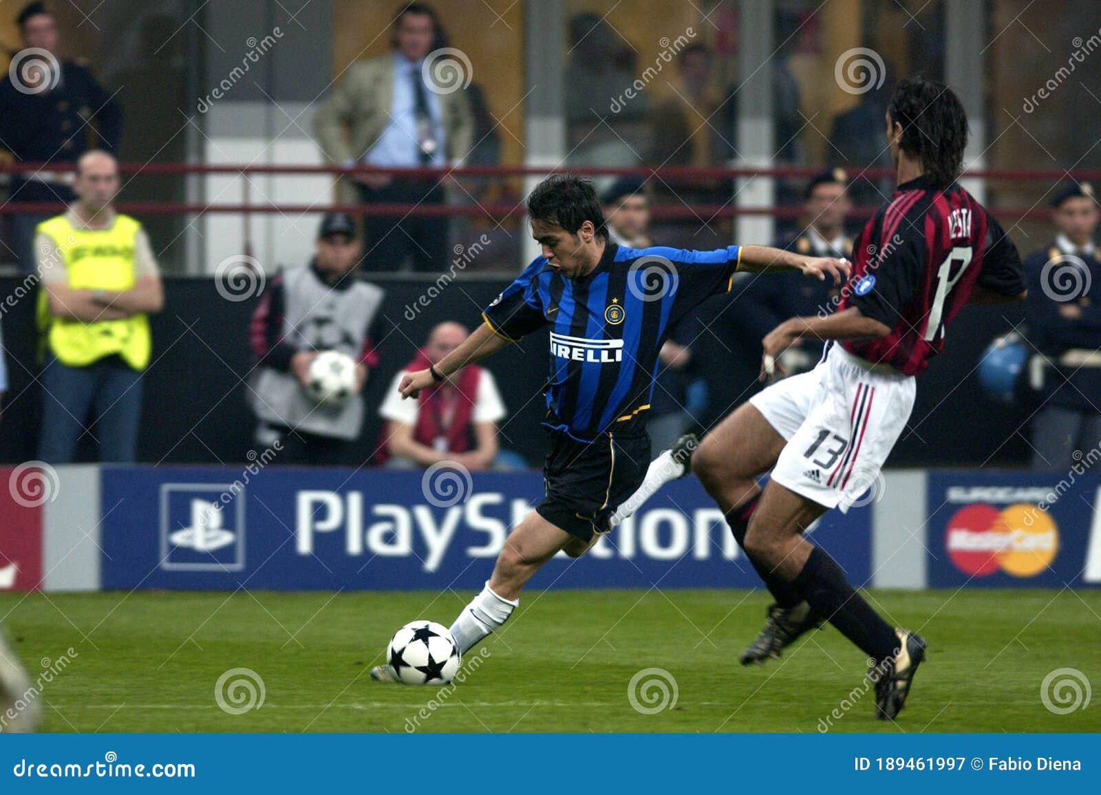 Alvaro Recoba in Action during the Match Editorial Photography - Image of  league, playing: 189461997