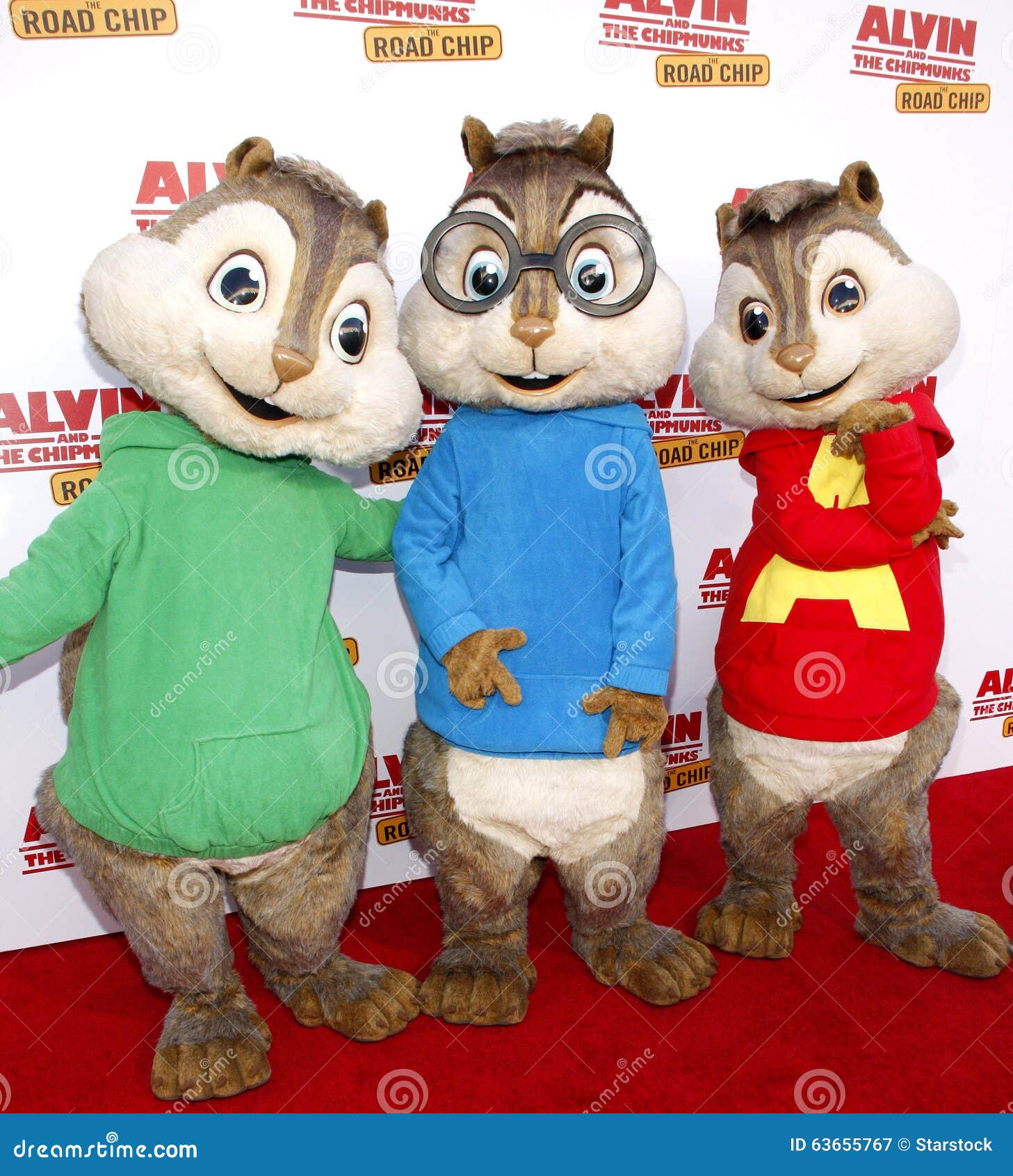 Alvin And The Chipmunks Star Ceremony Editorial Image | CartoonDealer