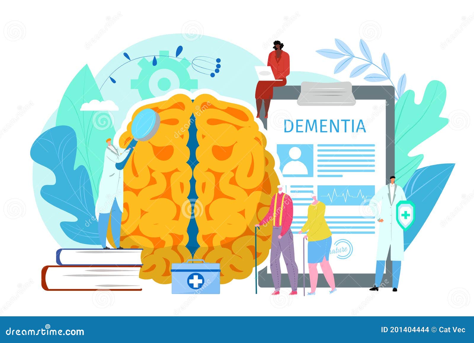 Alzheimer`s And Brain Awareness Month Observed In June. It Is An