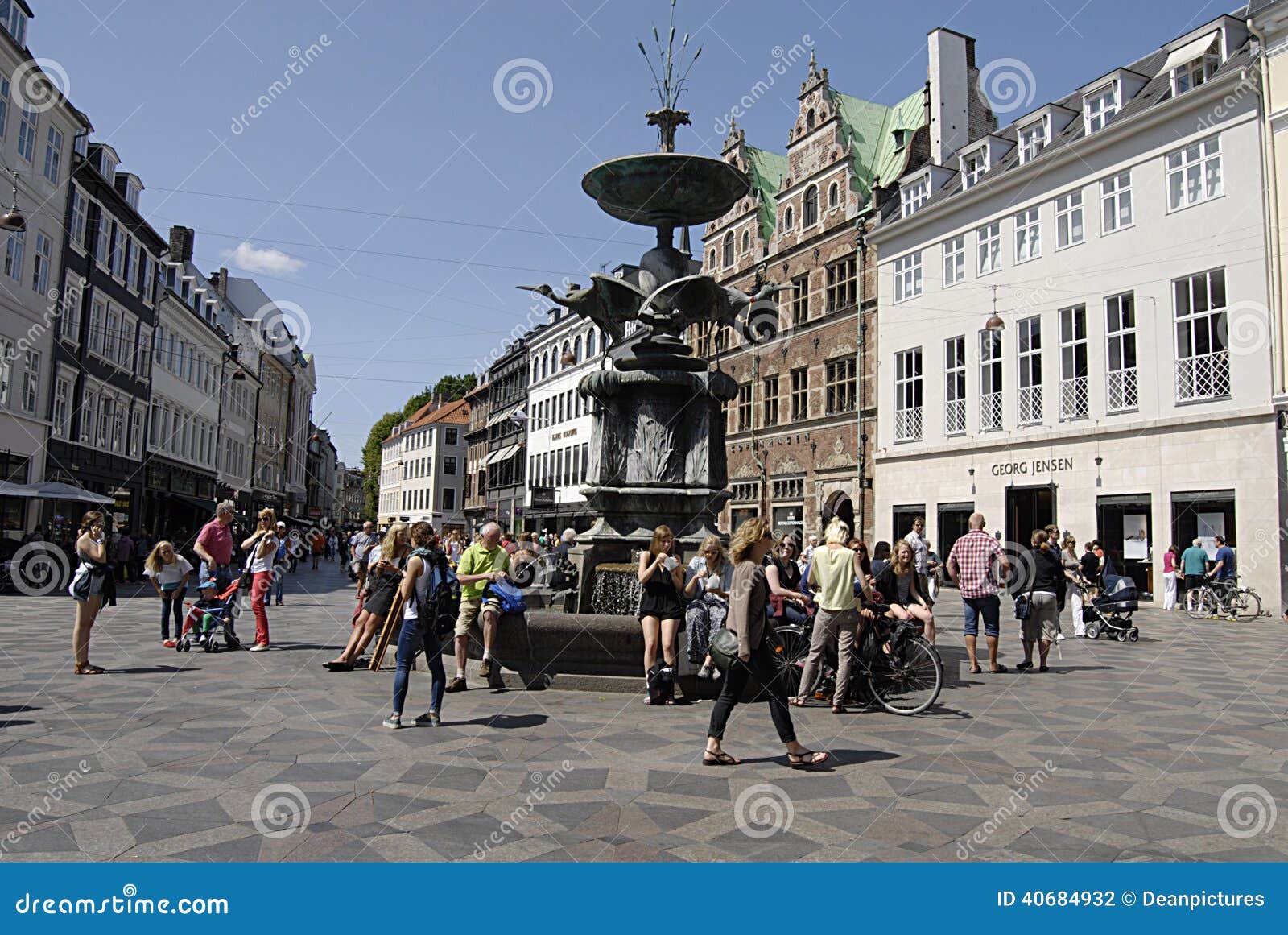 AMAGER TORV editorial photography. Image of tourism, sommer - 40684932